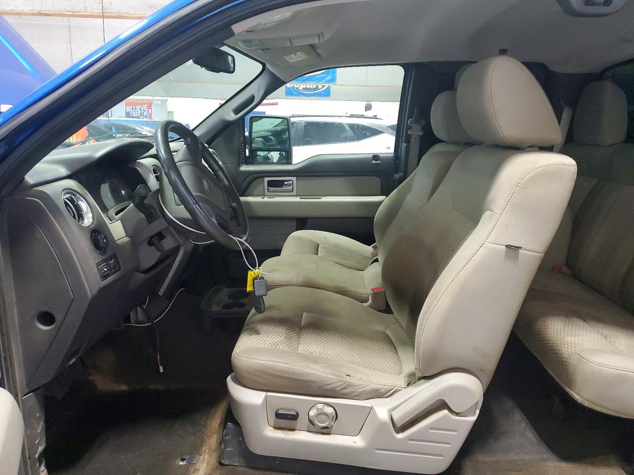 2010 Ford F150 Super Cab Blue vin: 1FTFX1EV5AFA62394