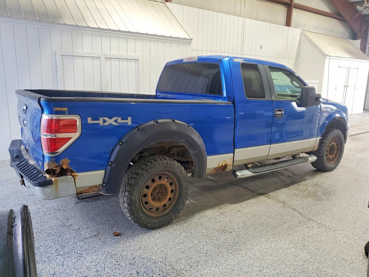 2010 Ford F150 Super Cab Blue vin: 1FTFX1EV5AFA62394