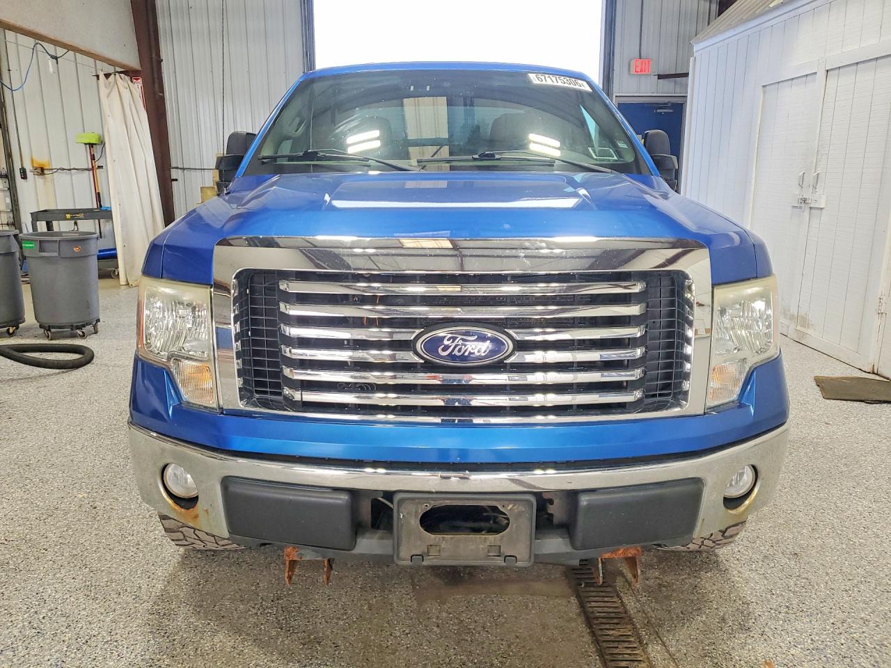 2010 Ford F150 Super Cab Blue vin: 1FTFX1EV5AFA62394