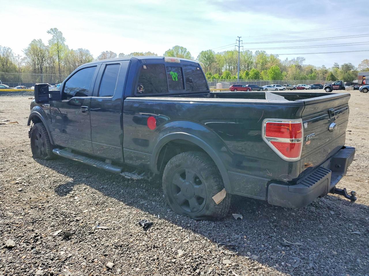 2010 Ford F150 Super Cab Black vin: 1FTFX1EV5AFB15773