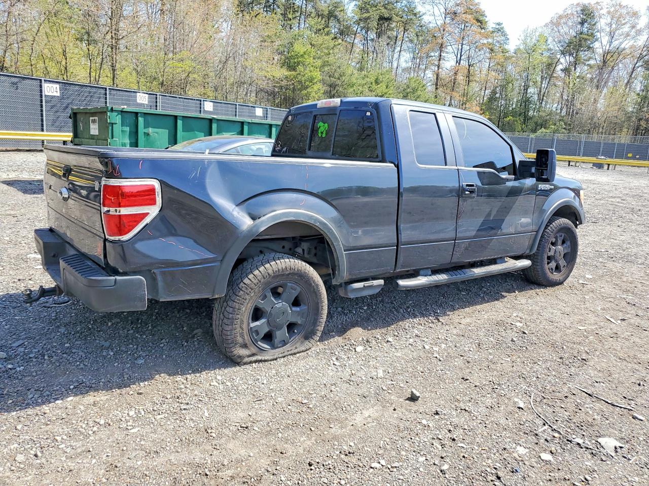 2010 Ford F150 Super Cab Black vin: 1FTFX1EV5AFB15773