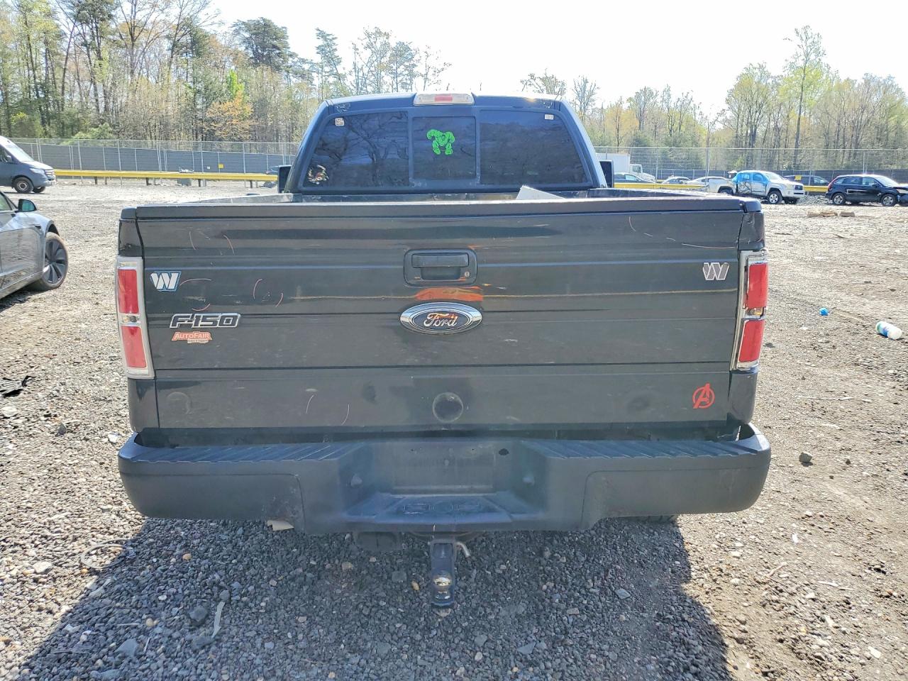 2010 Ford F150 Super Cab Black vin: 1FTFX1EV5AFB15773
