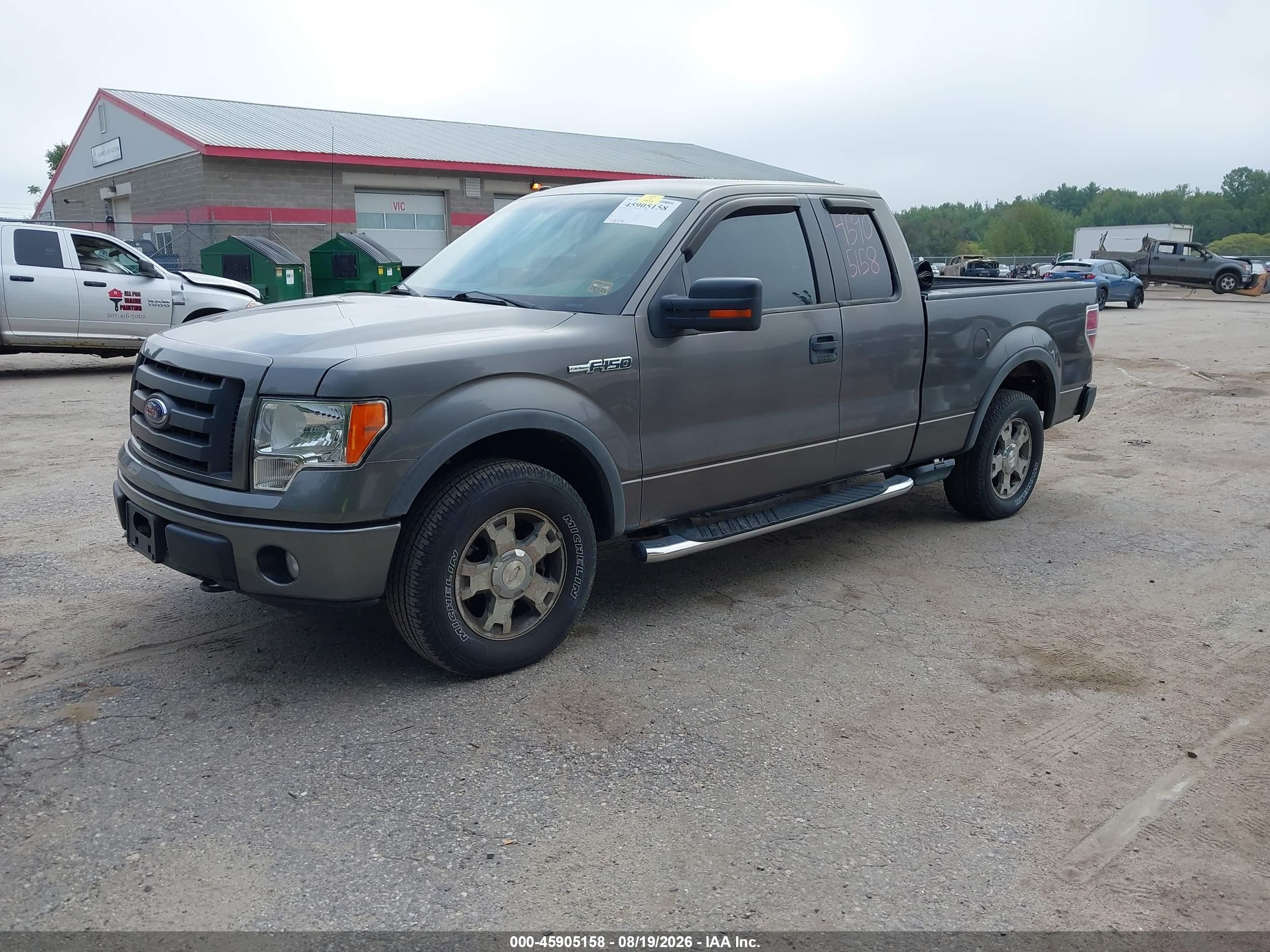 2010 Ford F-150 Fx4/lariat/xl/xlt Gray vin: 1FTFX1EV5AFB25767