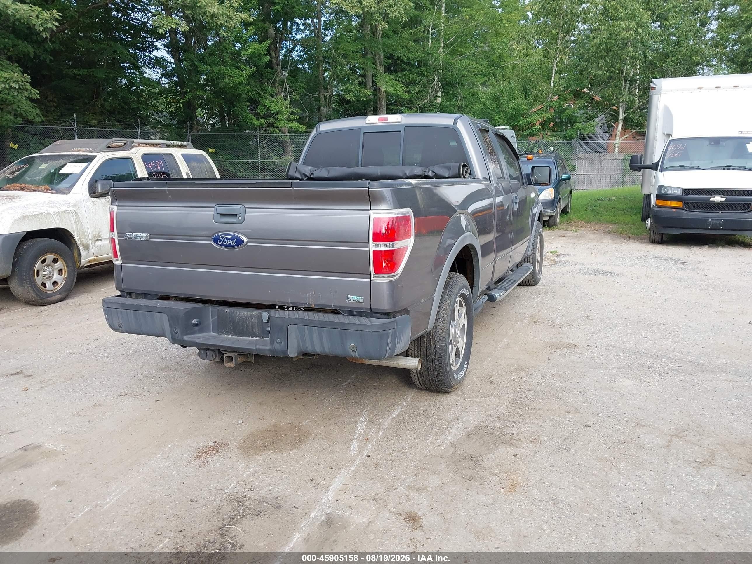 2010 Ford F-150 Fx4/lariat/xl/xlt Gray vin: 1FTFX1EV5AFB25767