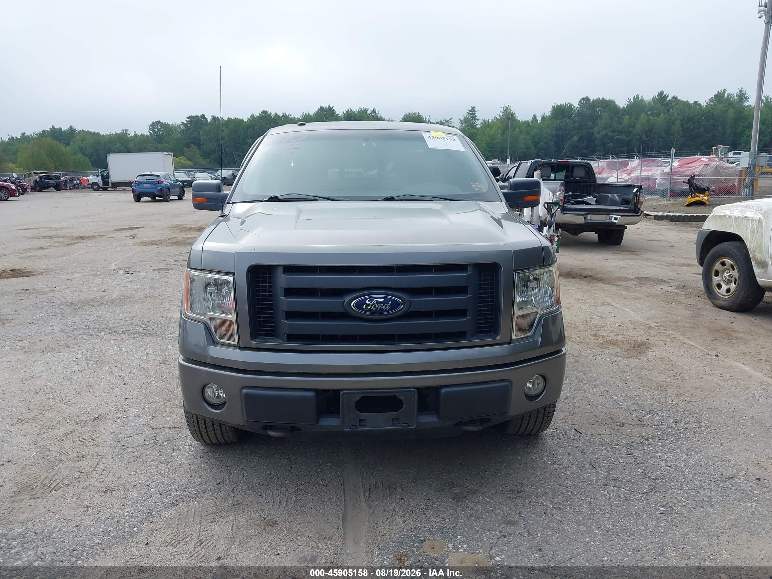 2010 Ford F-150 Fx4/lariat/xl/xlt Gray vin: 1FTFX1EV5AFB25767