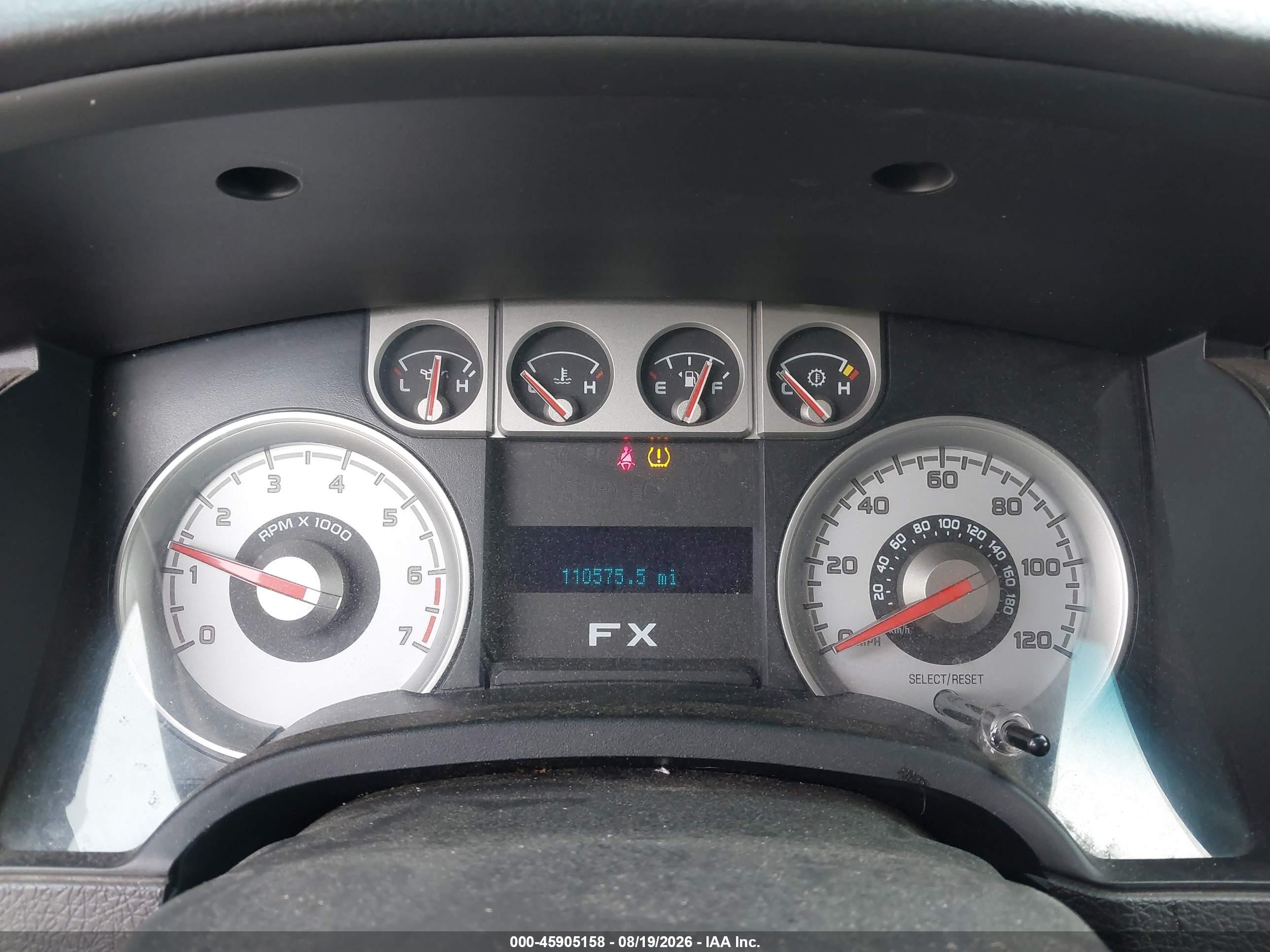 2010 Ford F-150 Fx4/lariat/xl/xlt Gray vin: 1FTFX1EV5AFB25767