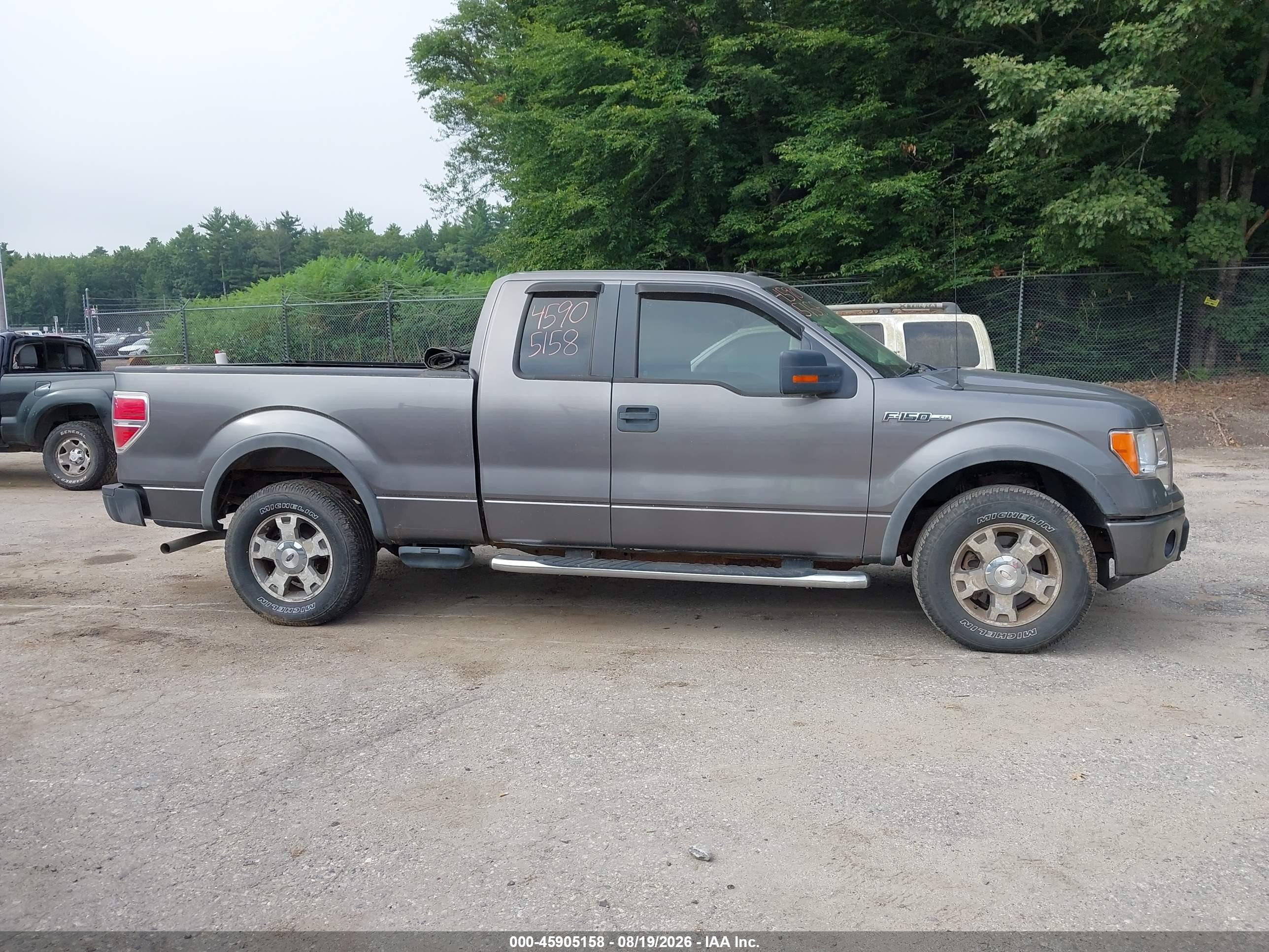 2010 Ford F-150 Fx4/lariat/xl/xlt Gray vin: 1FTFX1EV5AFB25767