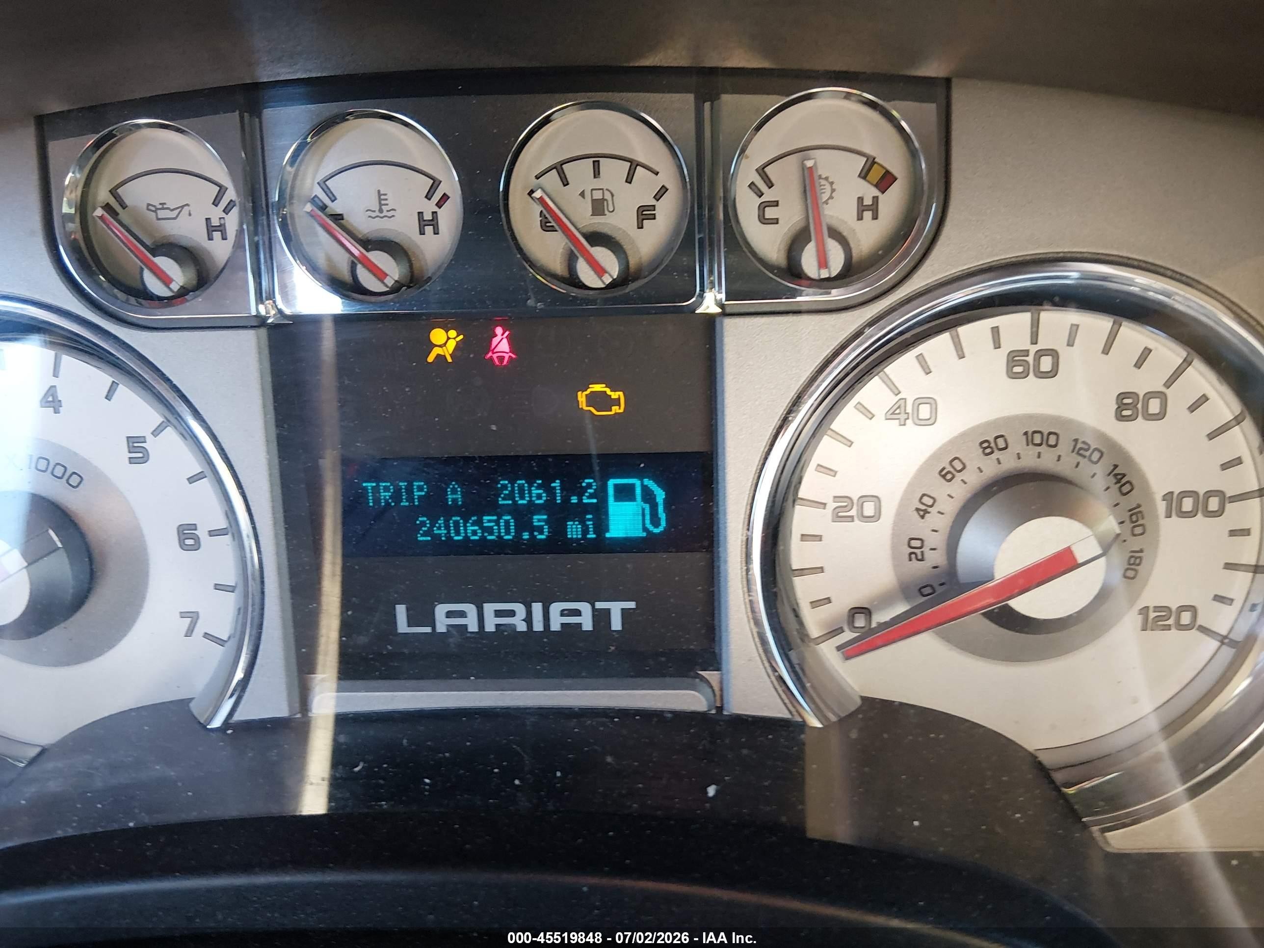 2010 Ford F-150 Fx4/lariat/xl/xlt White vin: 1FTFX1EV5AFB74046
