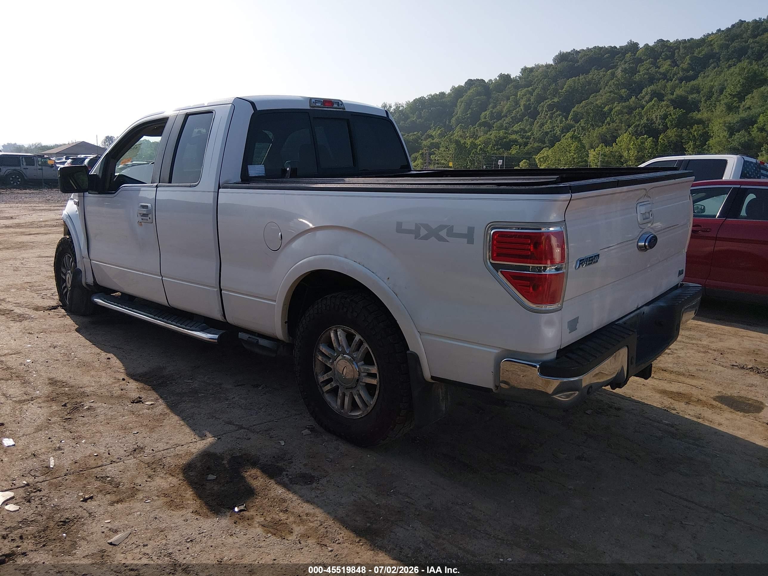 2010 Ford F-150 Fx4/lariat/xl/xlt White vin: 1FTFX1EV5AFB74046