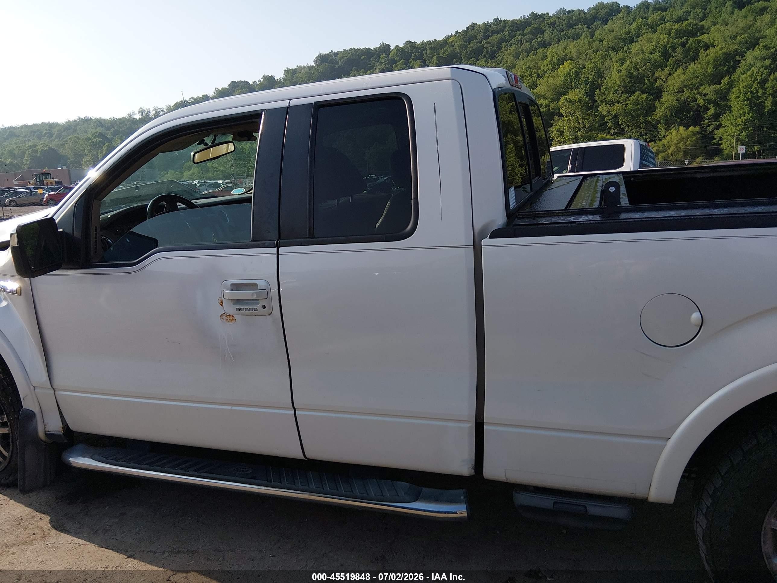 2010 Ford F-150 Fx4/lariat/xl/xlt White vin: 1FTFX1EV5AFB74046