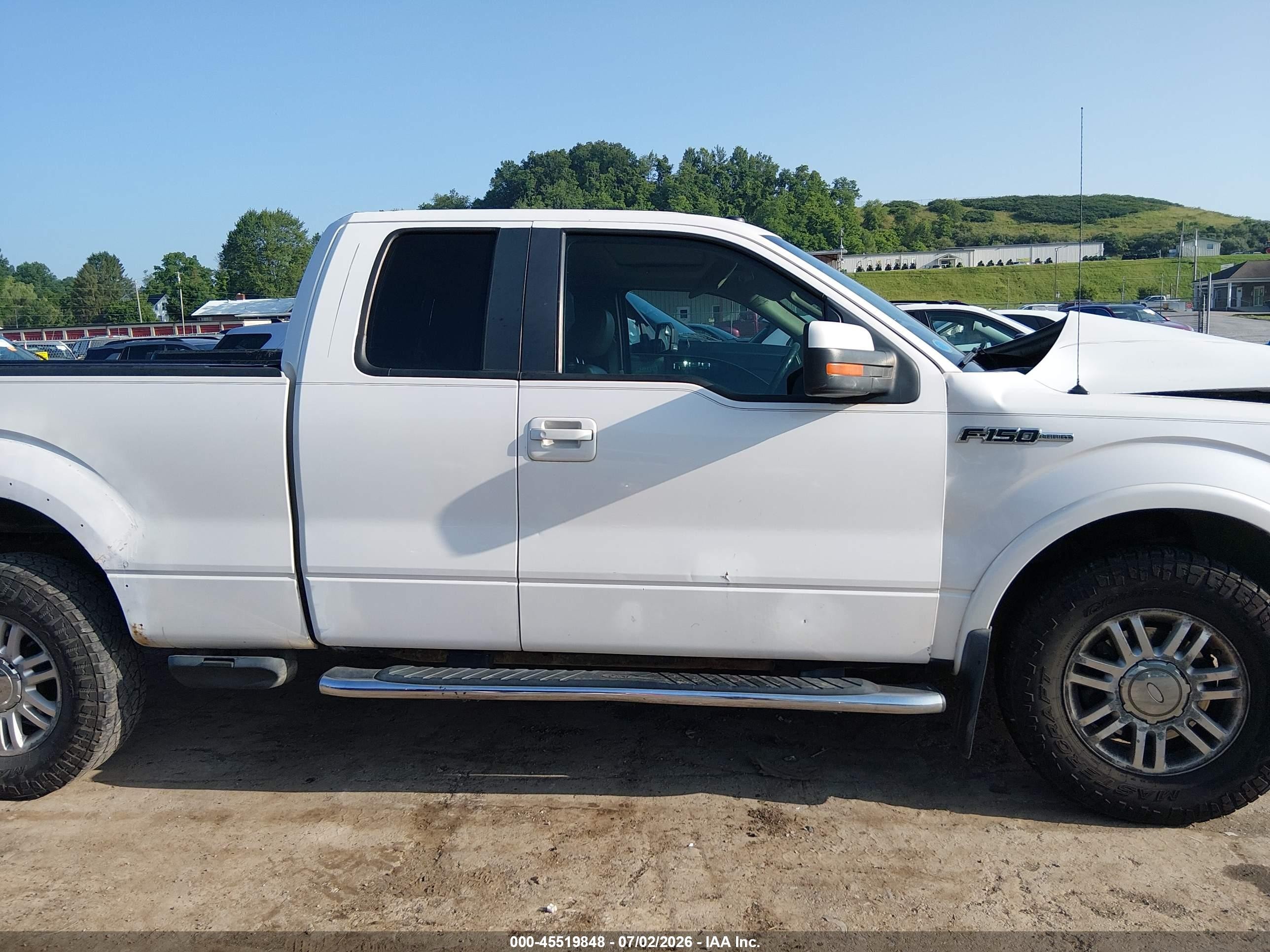 2010 Ford F-150 Fx4/lariat/xl/xlt White vin: 1FTFX1EV5AFB74046