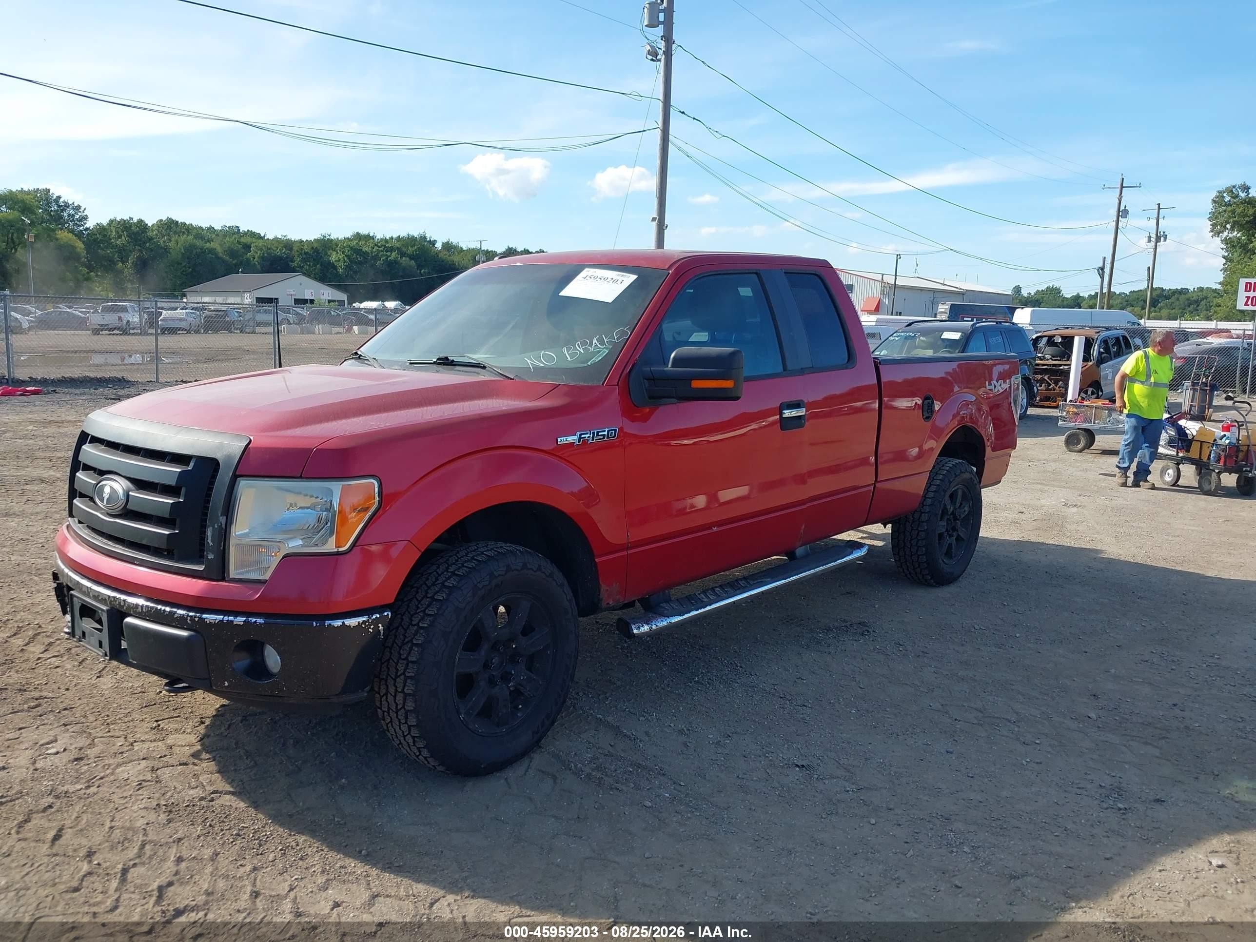 2010 Ford F-150 Fx4/lariat/xl/xlt Red vin: 1FTFX1EV5AFC56326