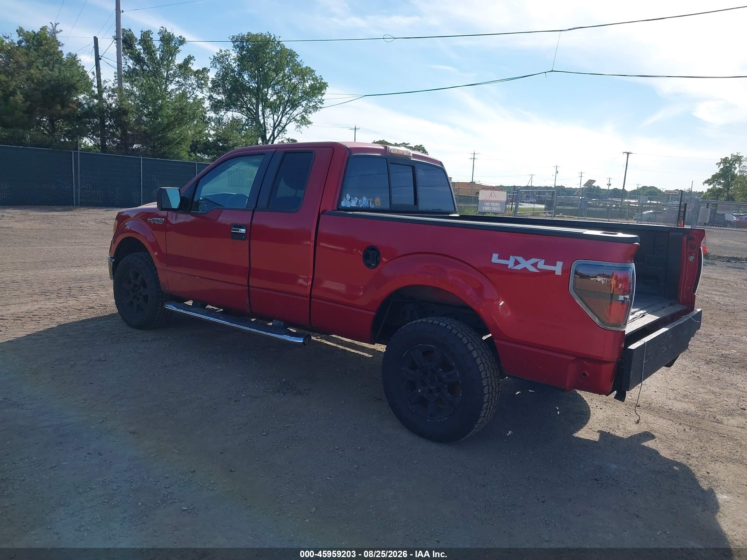2010 Ford F-150 Fx4/lariat/xl/xlt Red vin: 1FTFX1EV5AFC56326