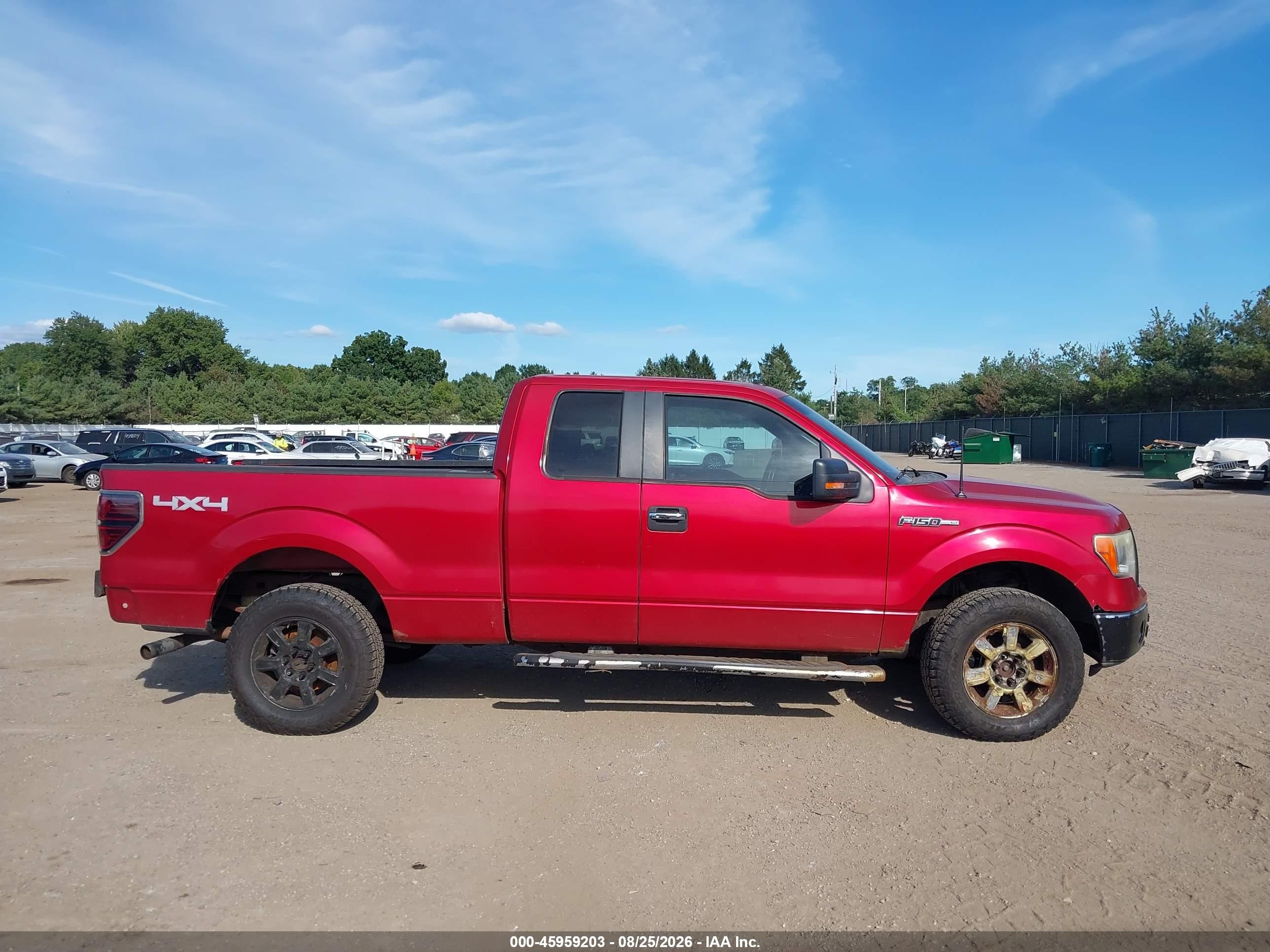 2010 Ford F-150 Fx4/lariat/xl/xlt Red vin: 1FTFX1EV5AFC56326