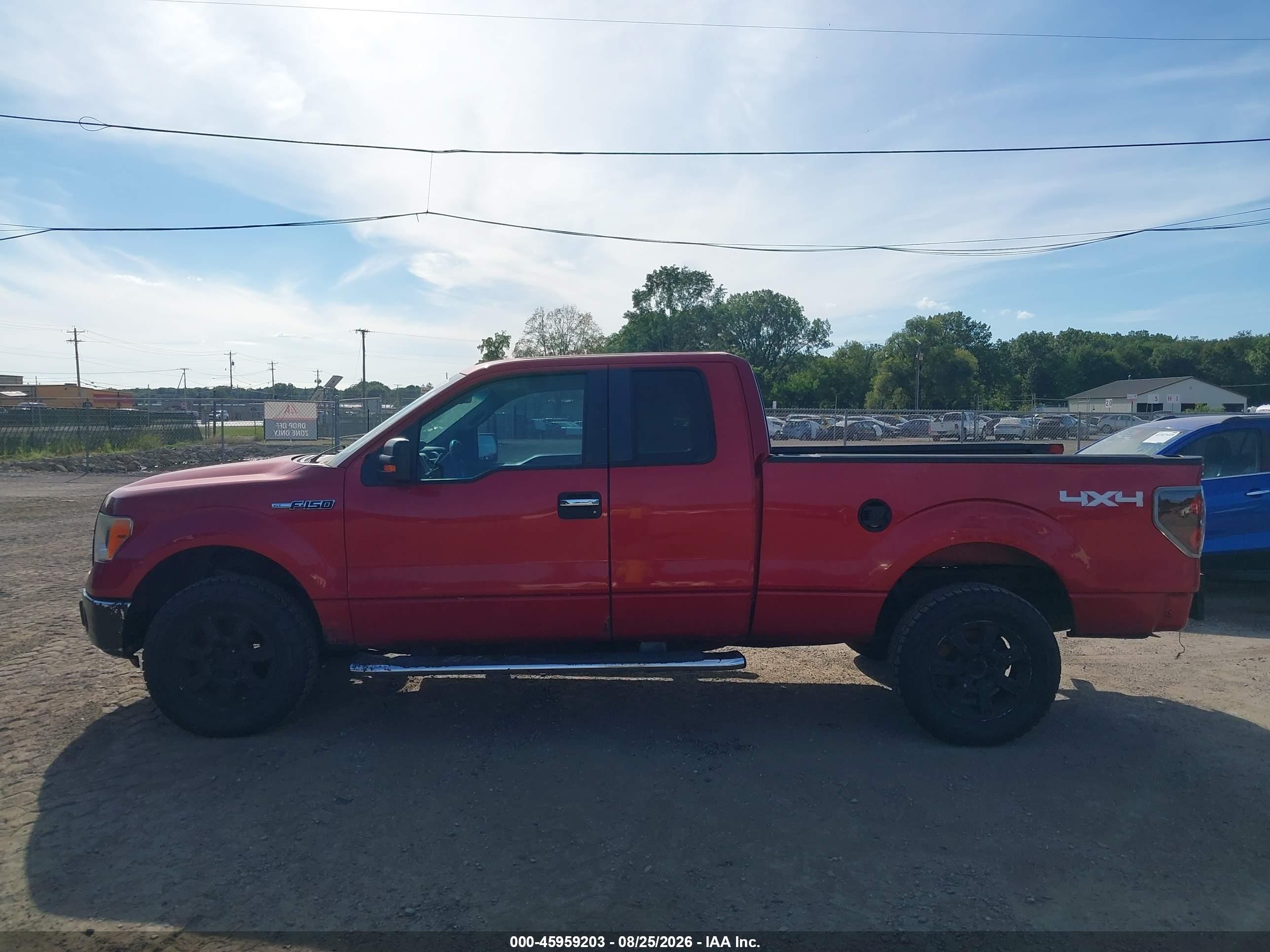2010 Ford F-150 Fx4/lariat/xl/xlt Red vin: 1FTFX1EV5AFC56326