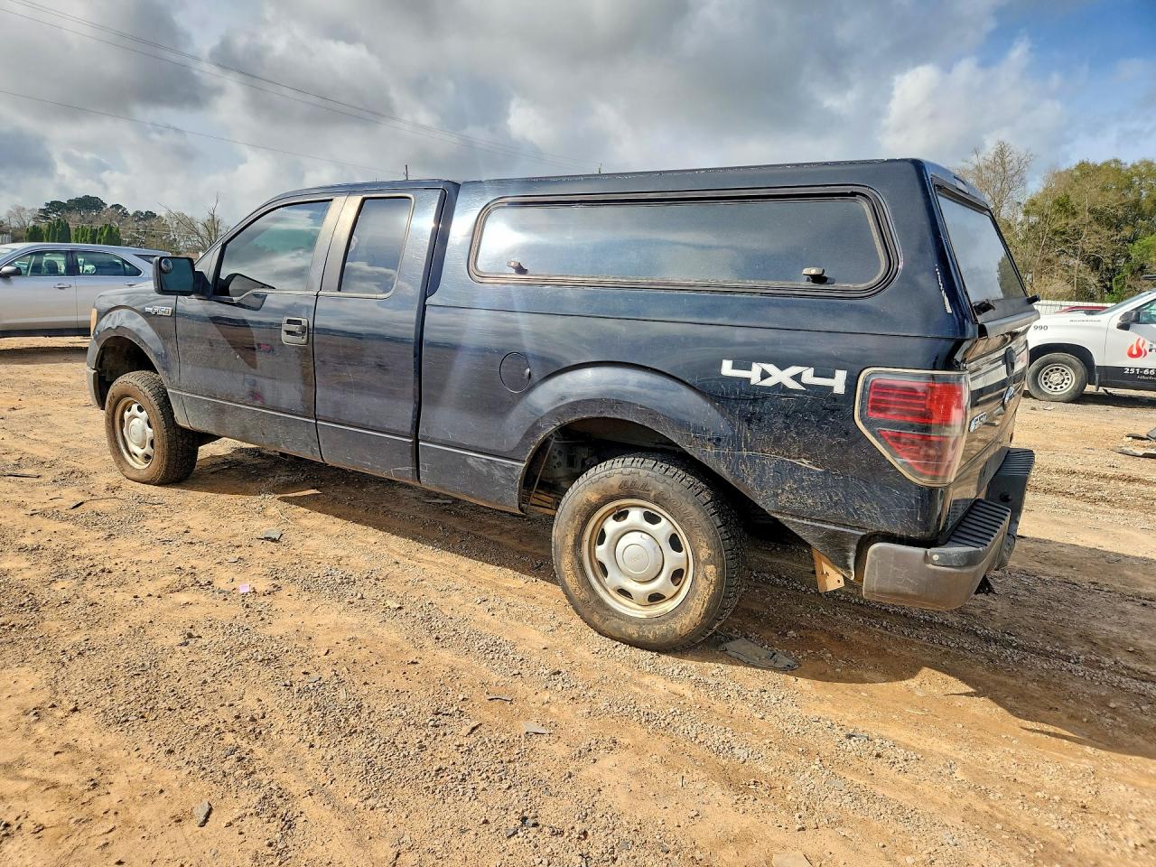 2010 Ford F150 Super Cab Black vin: 1FTFX1EV5AFC86085