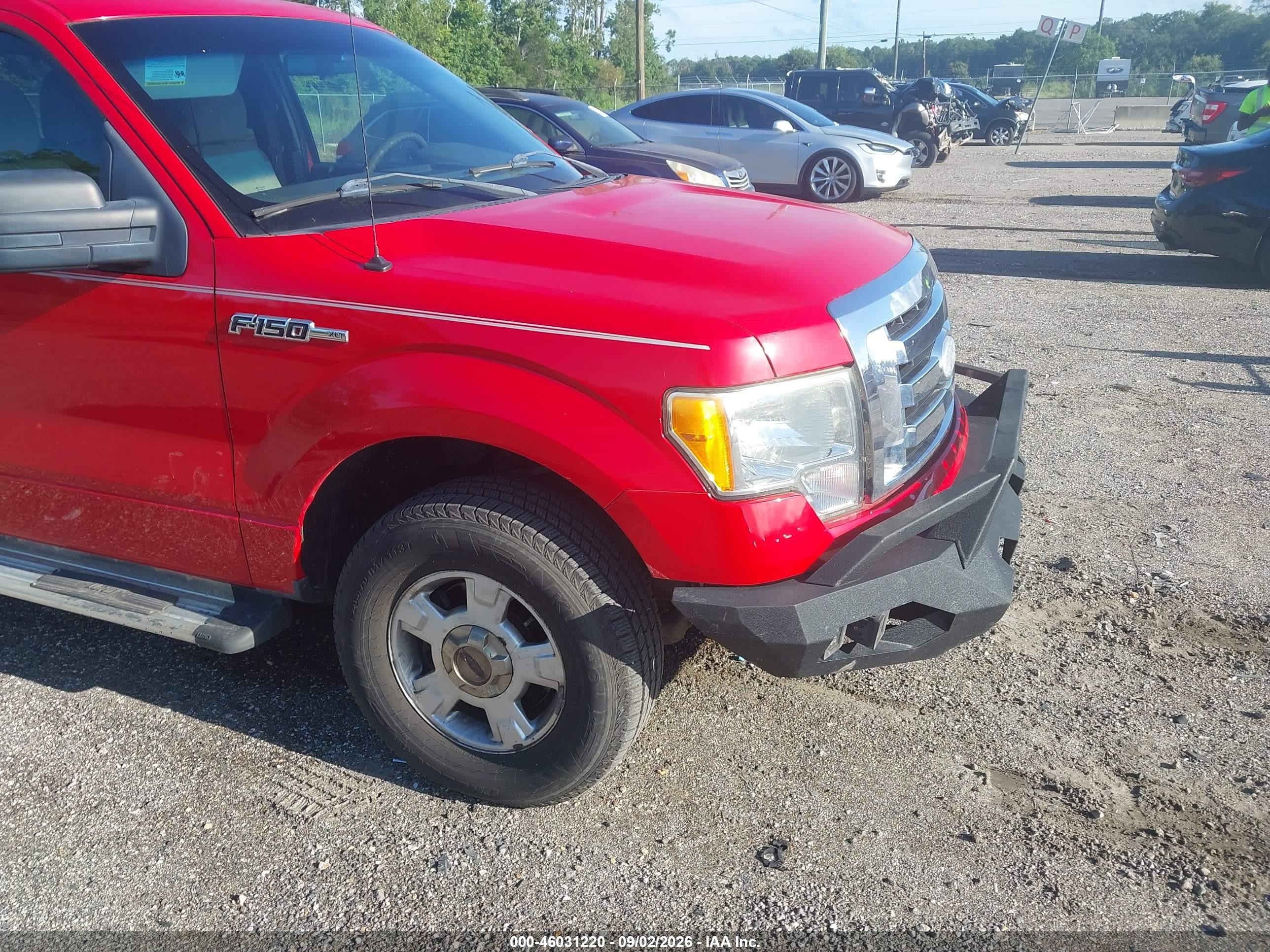 2010 Ford F-150   Красный vin: 1FTFX1EV5AFD75560