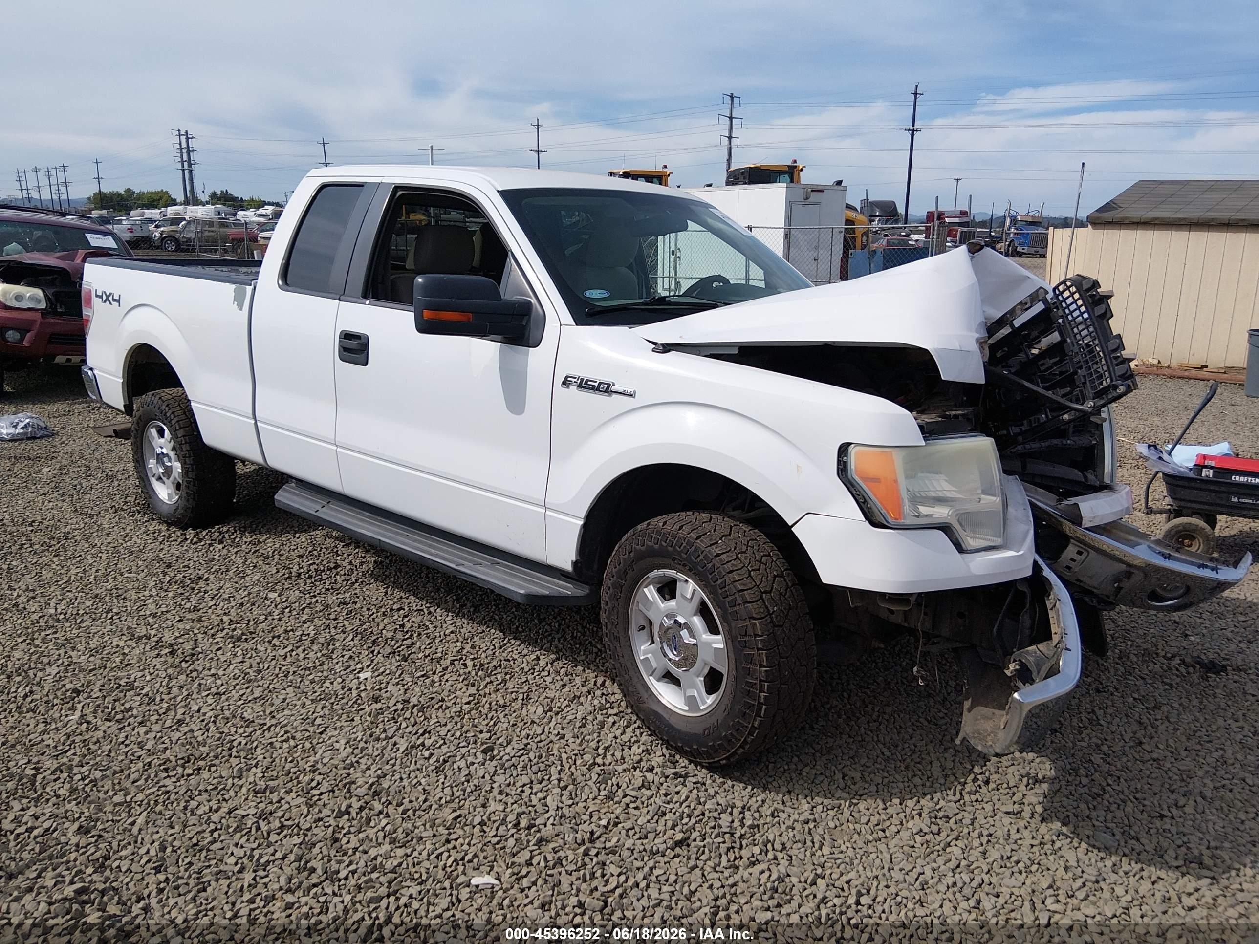 2010 Ford F-150 Fx4/lariat/xl/xlt White vin: 1FTFX1EV5AKB71140
