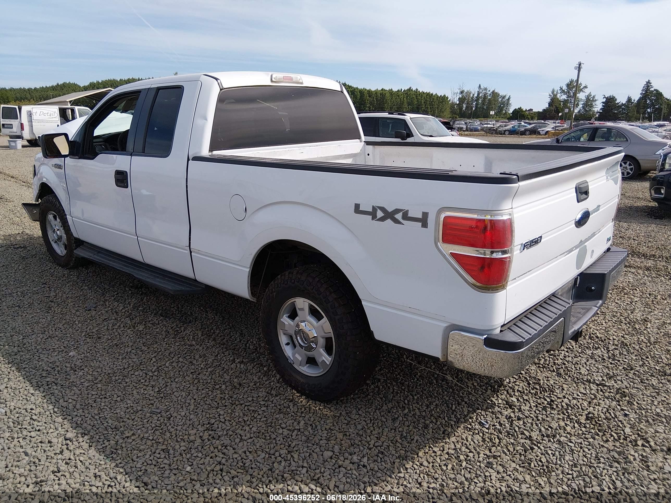 2010 Ford F-150 Fx4/lariat/xl/xlt White vin: 1FTFX1EV5AKB71140
