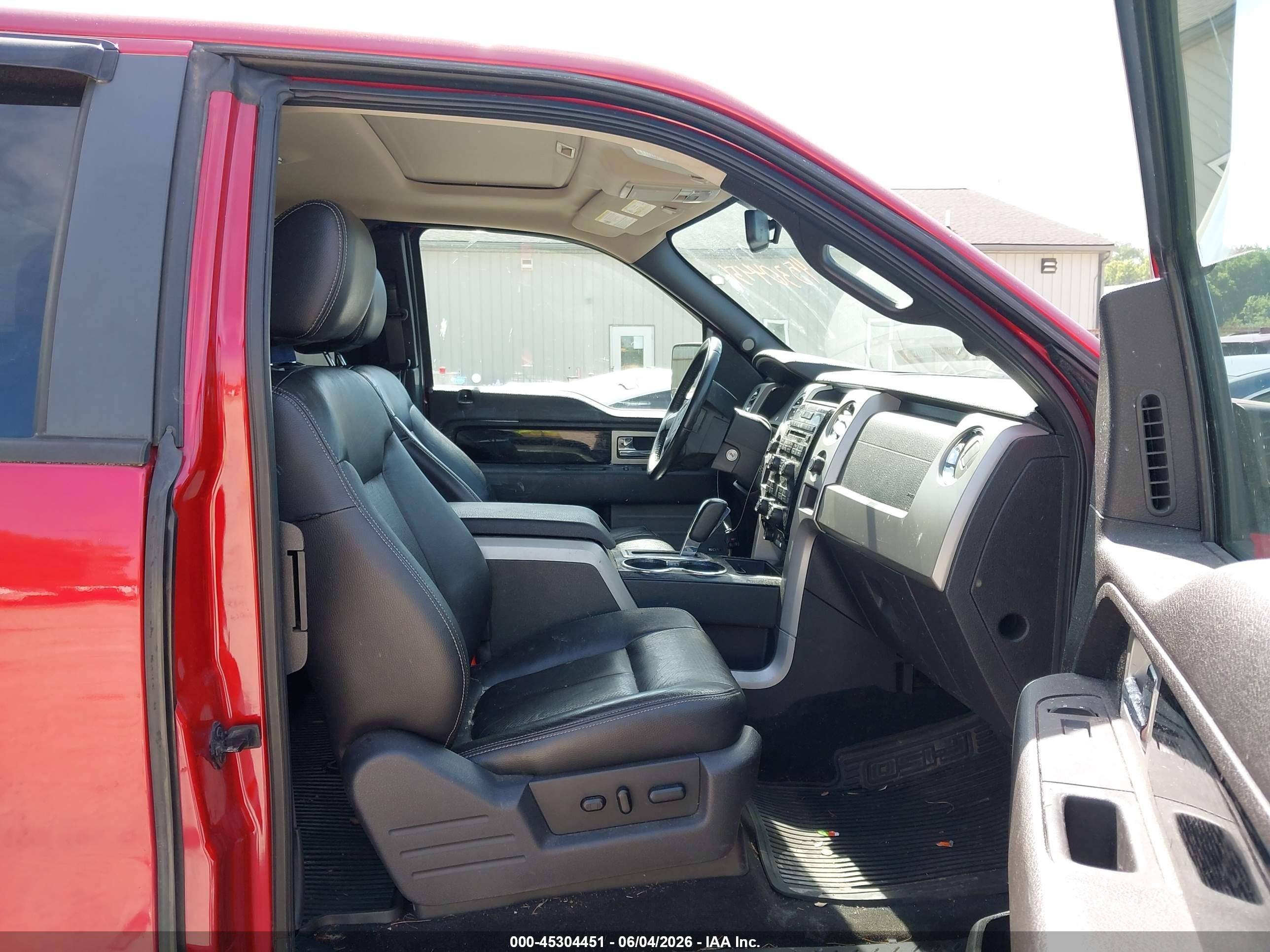 2010 Ford F-150 Fx4 Burgundy vin: 1FTFX1EV6AFA26939