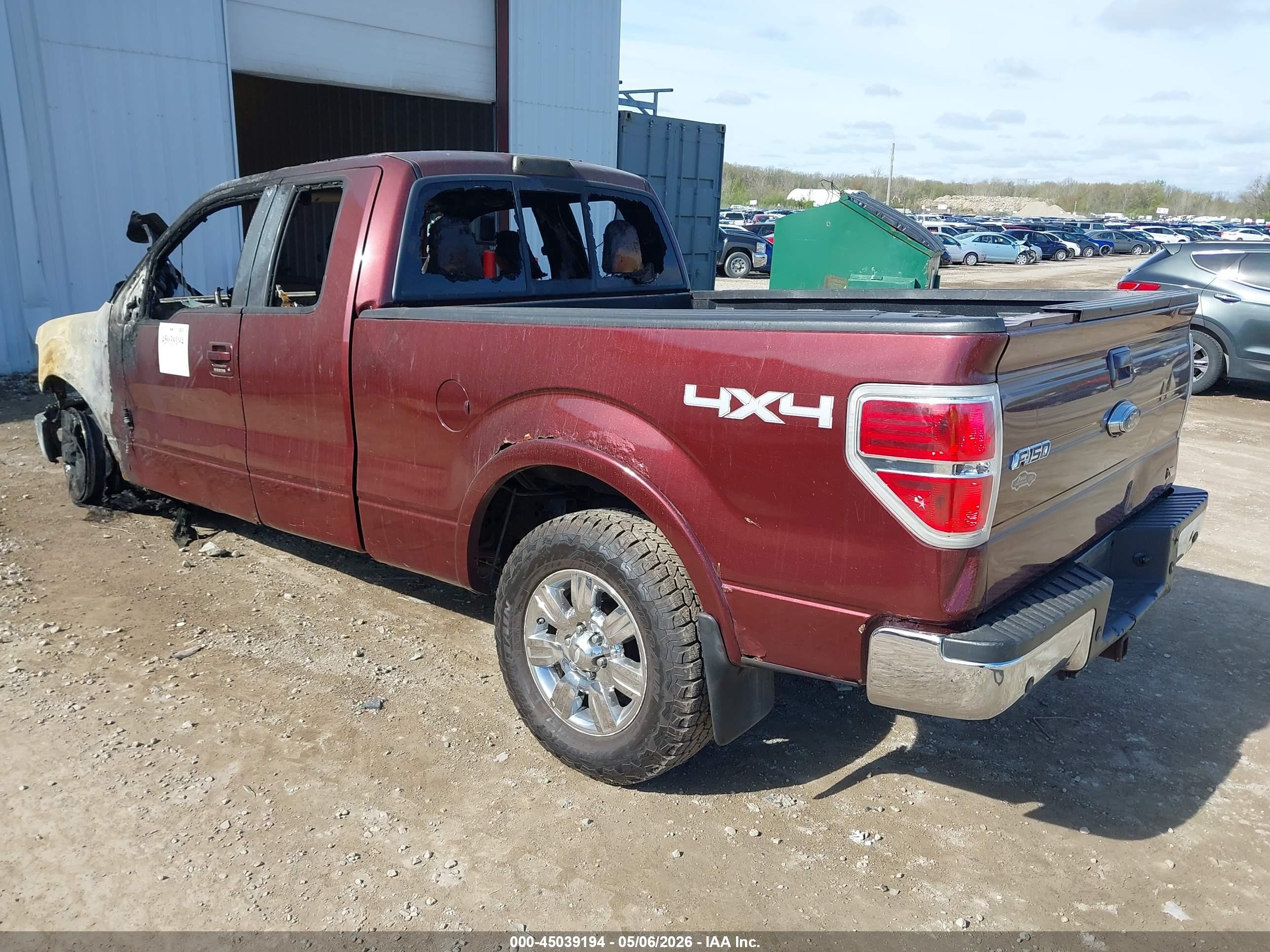 2010 Ford F-150 Fx4/lariat/xl/xlt Красный vin: 1FTFX1EV6AFB81054