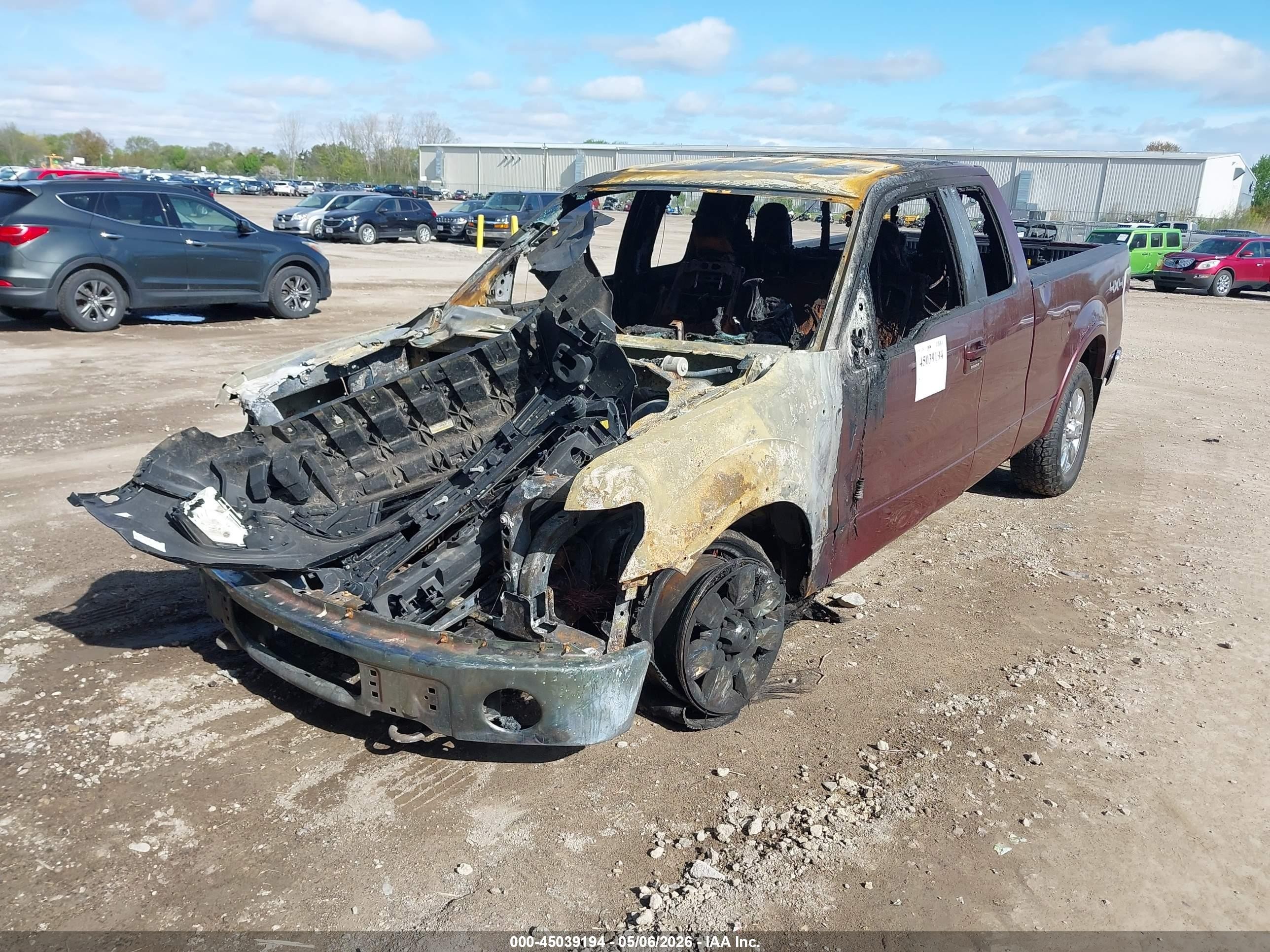 2010 Ford F-150 Fx4/lariat/xl/xlt Красный vin: 1FTFX1EV6AFB81054