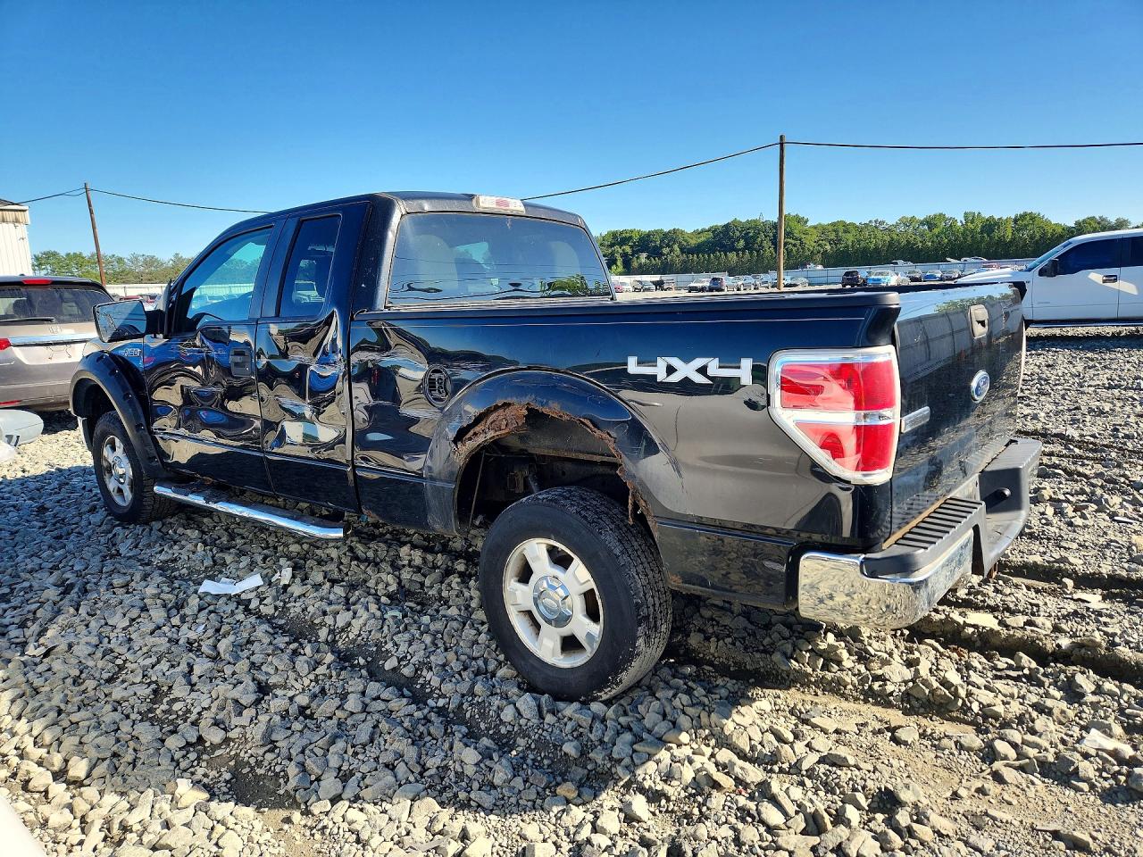 2010 Ford F150 Super Cab Черный vin: 1FTFX1EV7AFA59996