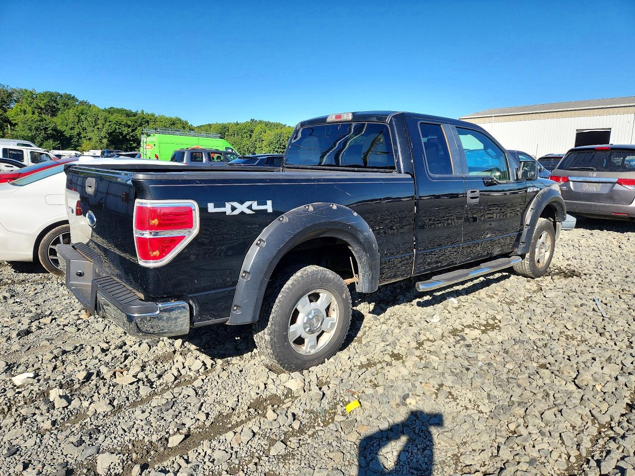 2010 Ford F150 Super Cab Черный vin: 1FTFX1EV7AFA59996