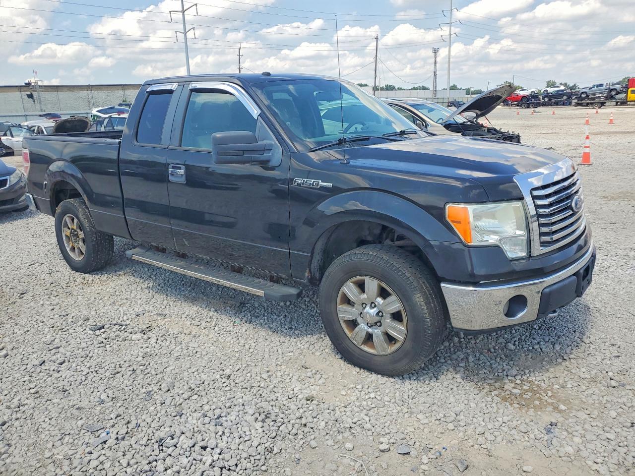 2010 Ford F150 Super Cab Black vin: 1FTFX1EV7AFB01387