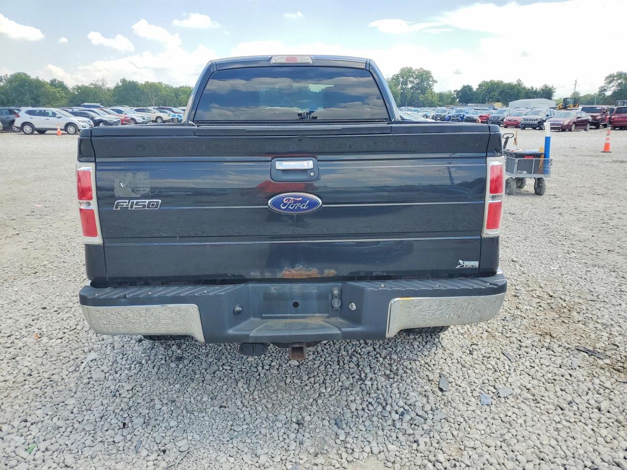 2010 Ford F150 Super Cab Black vin: 1FTFX1EV7AFB01387