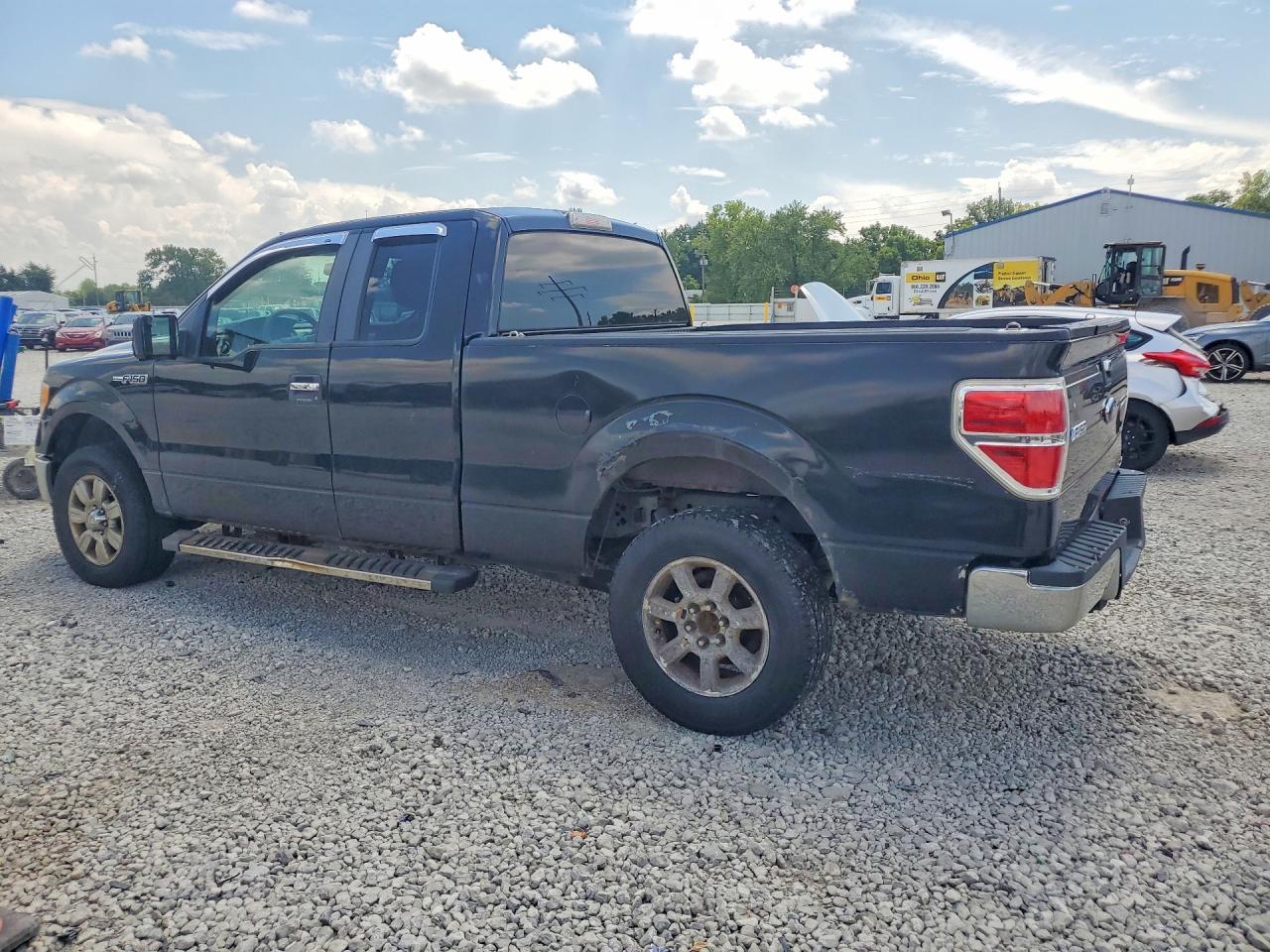2010 Ford F150 Super Cab Black vin: 1FTFX1EV7AFB01387