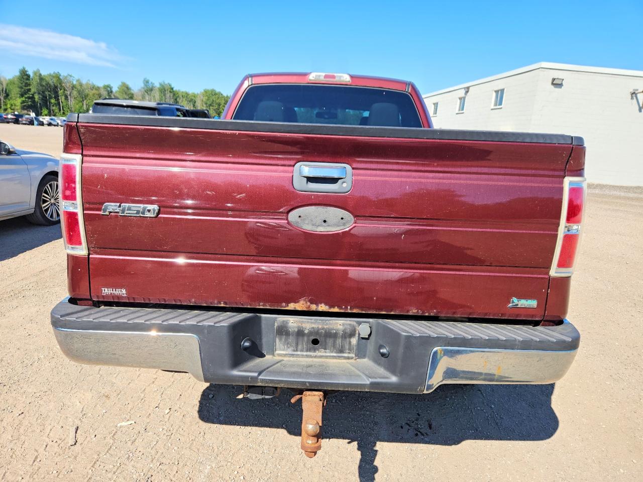 2010 Ford F150 Super Cab Burgundy vin: 1FTFX1EV7AFB01440