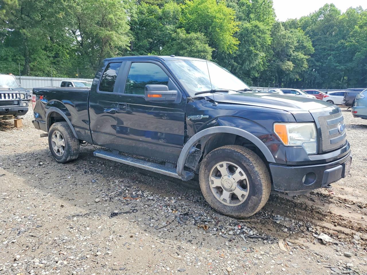 2010 Ford F150 Super Cab Black vin: 1FTFX1EV7AFB16844