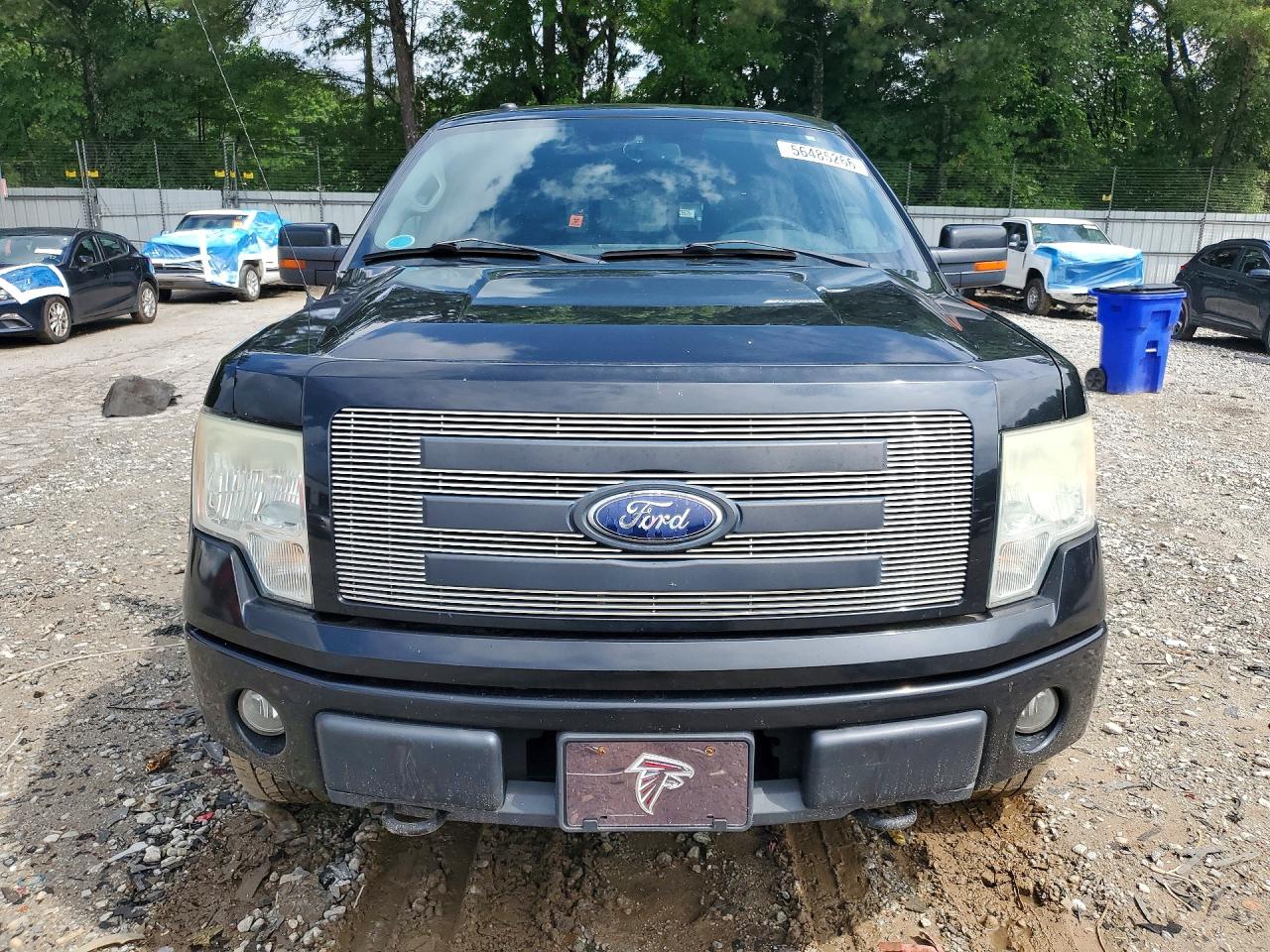 2010 Ford F150 Super Cab Black vin: 1FTFX1EV7AFB16844