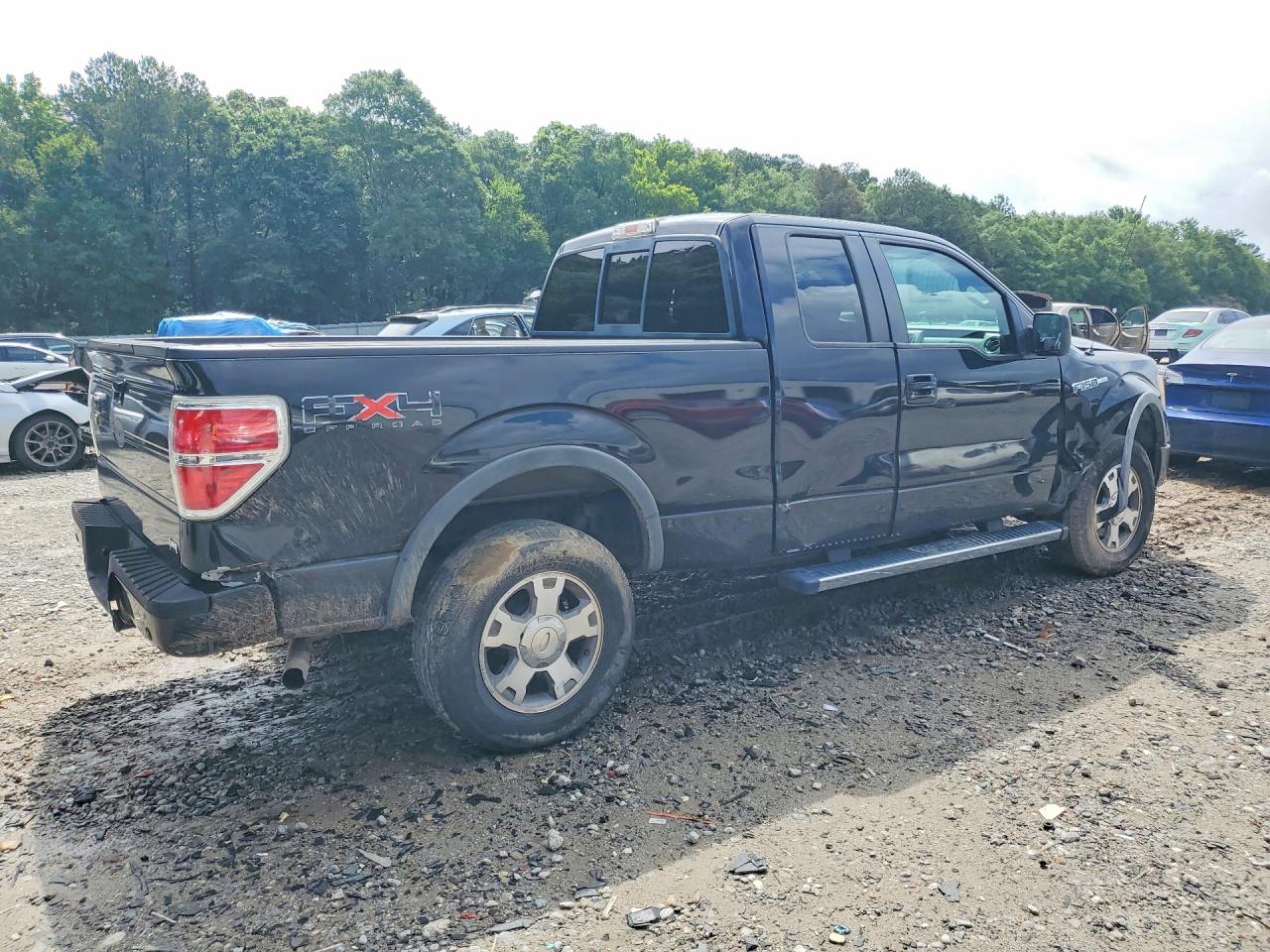 2010 Ford F150 Super Cab Black vin: 1FTFX1EV7AFB16844