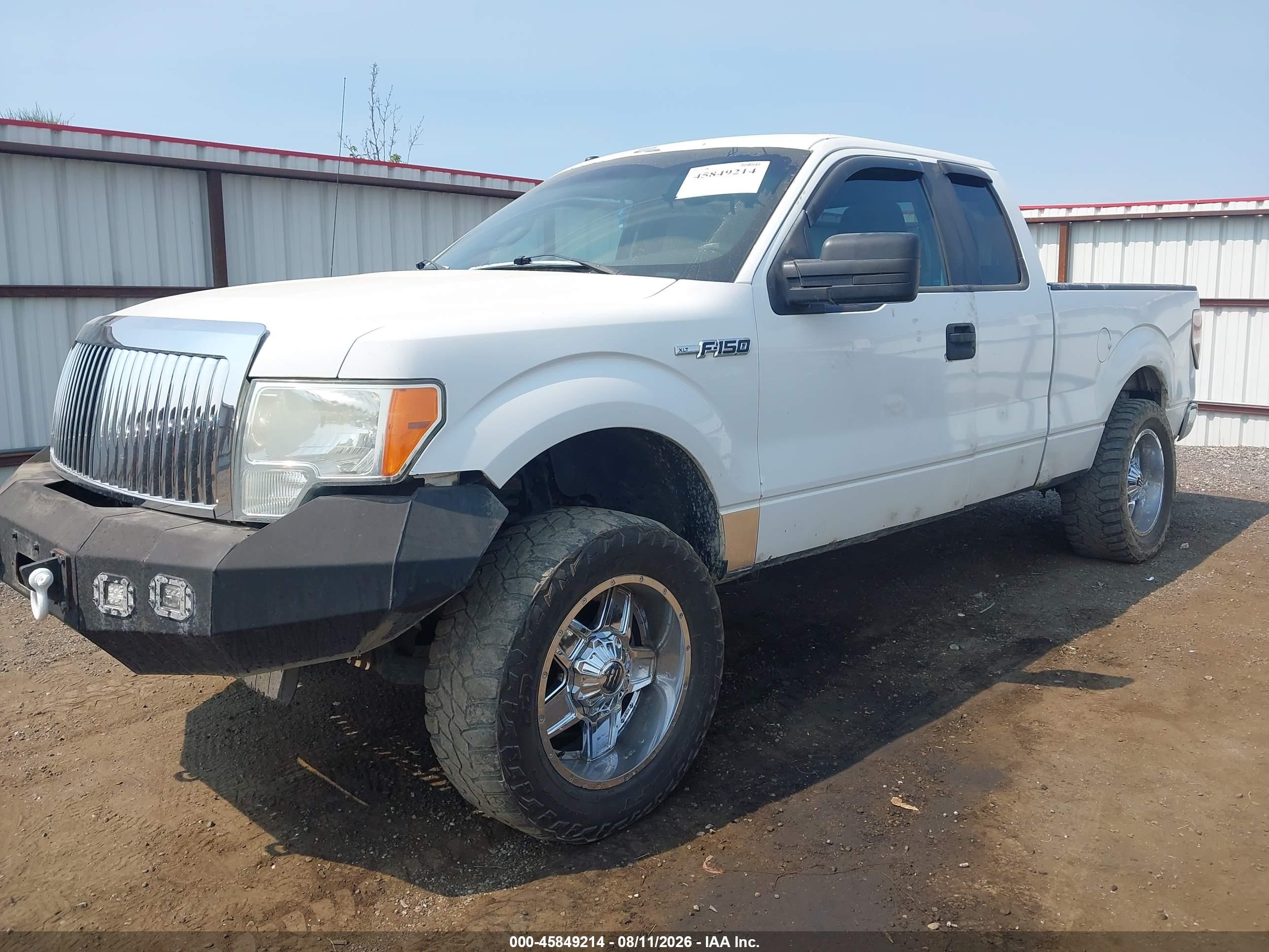 2010 Ford F-150 Fx4/lariat/xl/xlt White vin: 1FTFX1EV7AFB64389