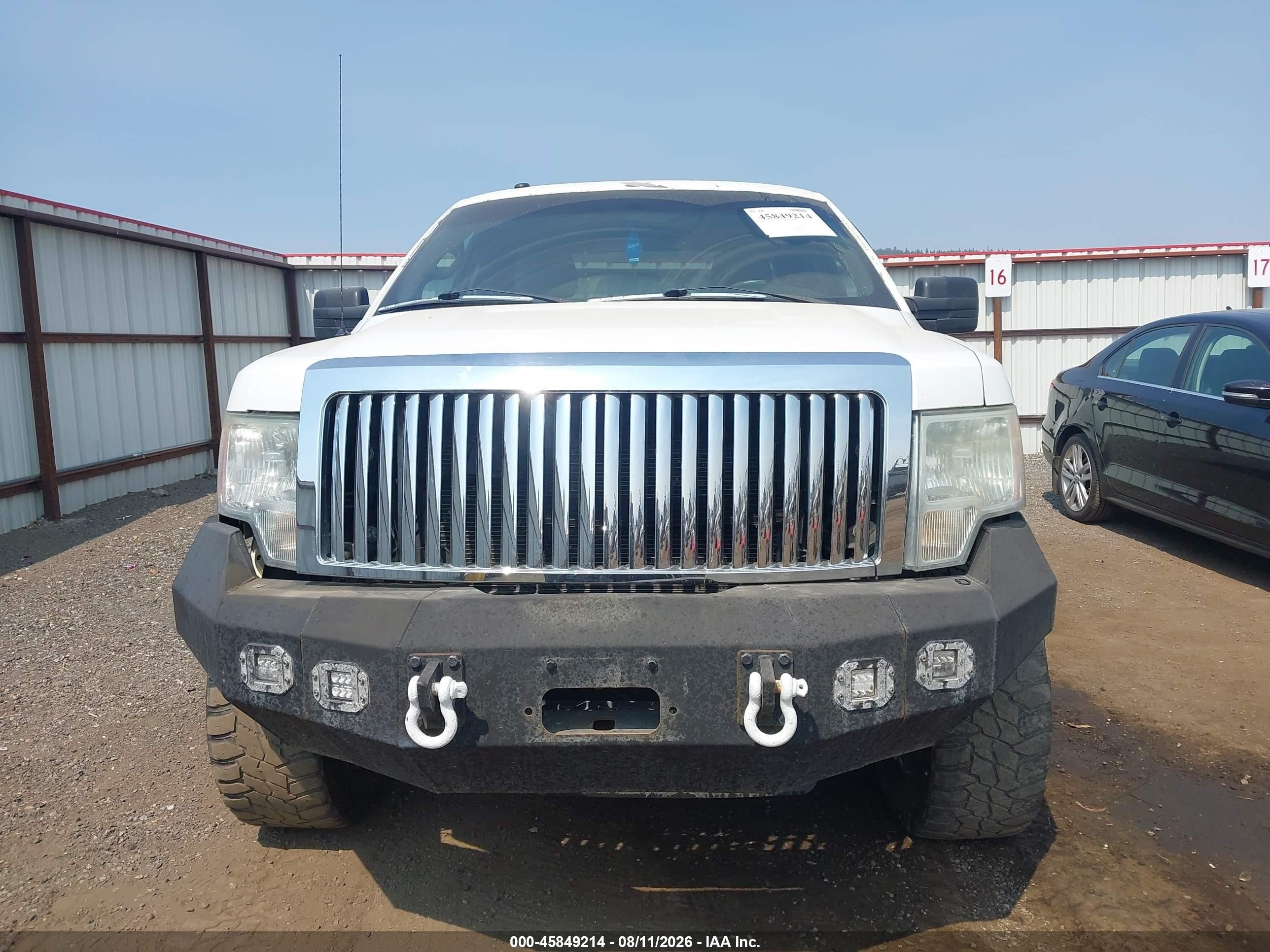 2010 Ford F-150 Fx4/lariat/xl/xlt White vin: 1FTFX1EV7AFB64389