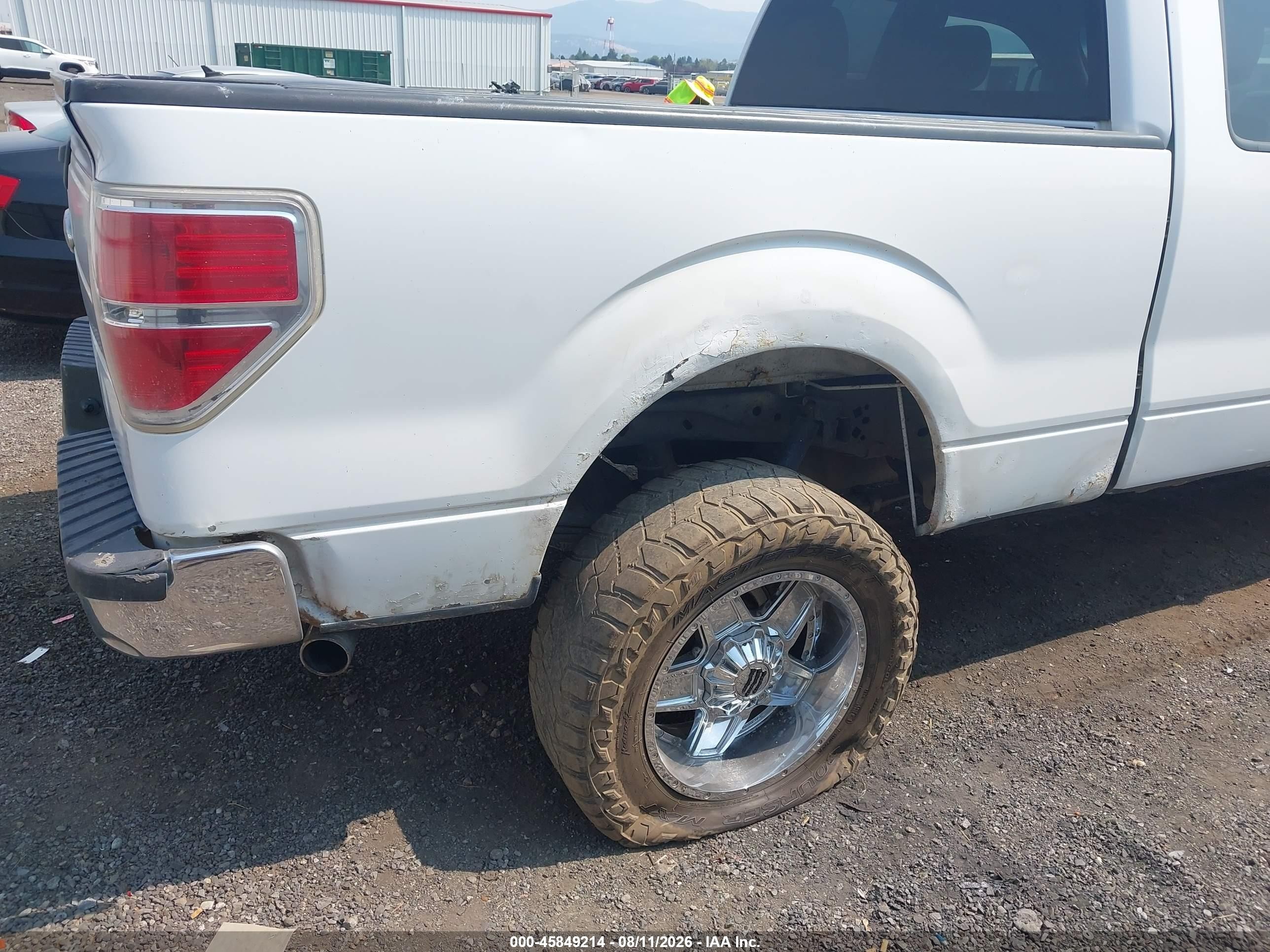 2010 Ford F-150 Fx4/lariat/xl/xlt White vin: 1FTFX1EV7AFB64389