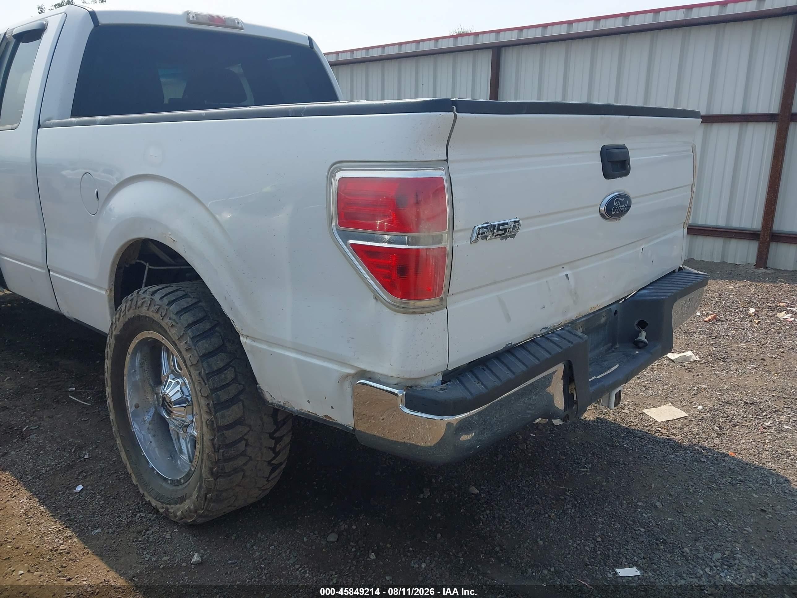 2010 Ford F-150 Fx4/lariat/xl/xlt White vin: 1FTFX1EV7AFB64389