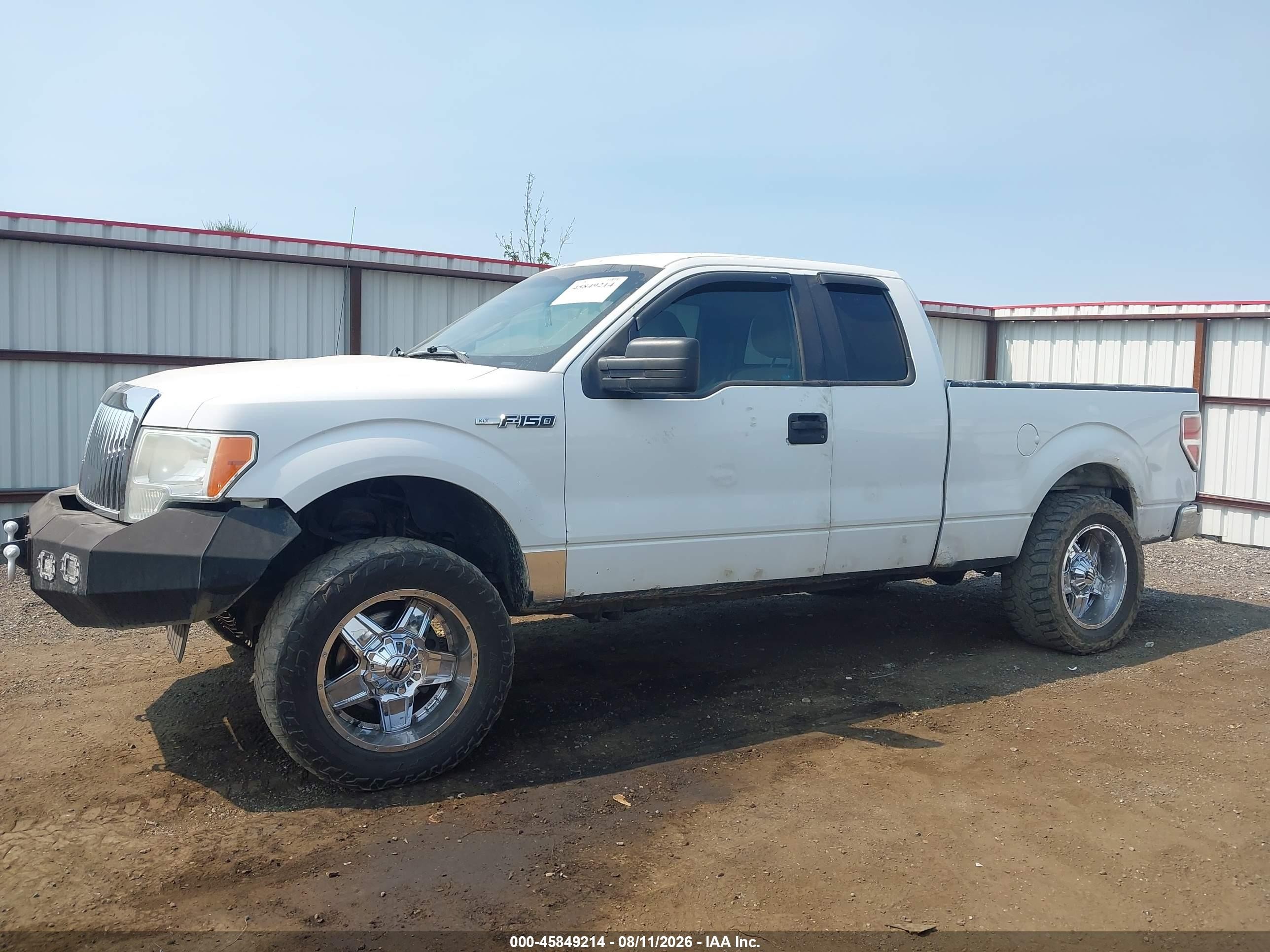 2010 Ford F-150 Fx4/lariat/xl/xlt White vin: 1FTFX1EV7AFB64389