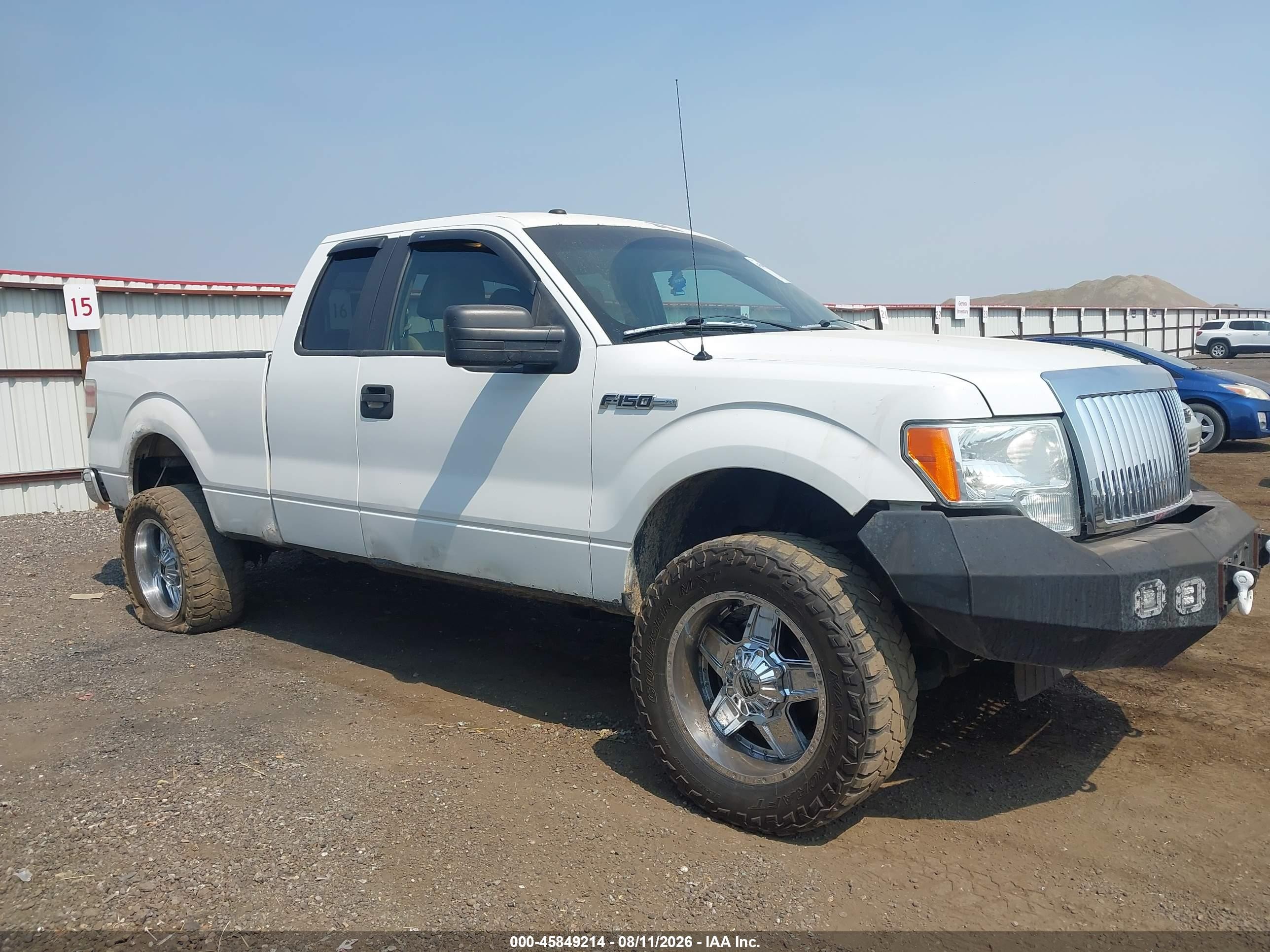 2010 Ford F-150 Fx4/lariat/xl/xlt White vin: 1FTFX1EV7AFB64389