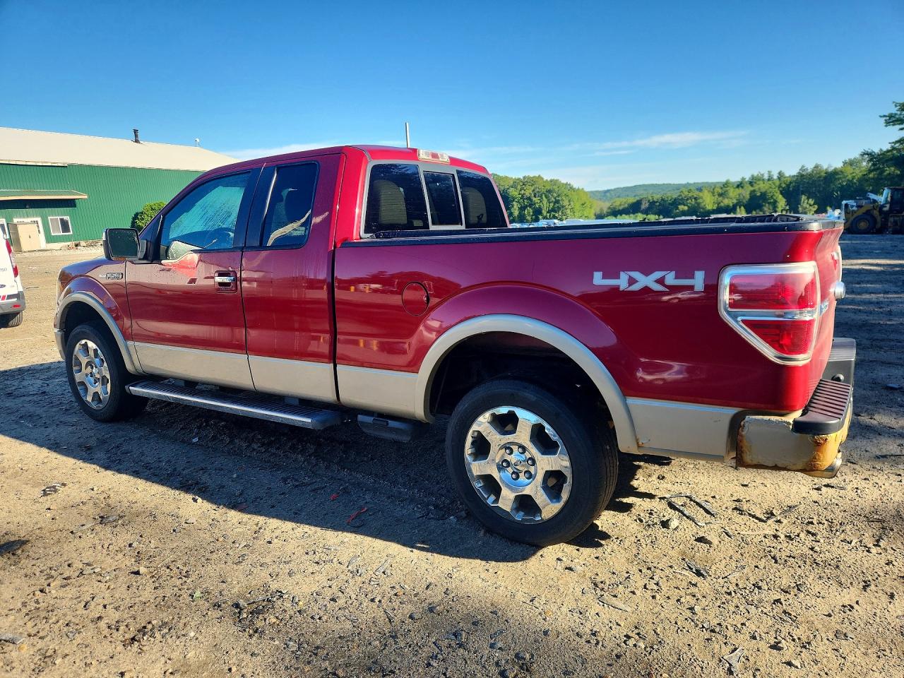 2010 Ford F150 Super Cab Красный vin: 1FTFX1EV7AFC87528