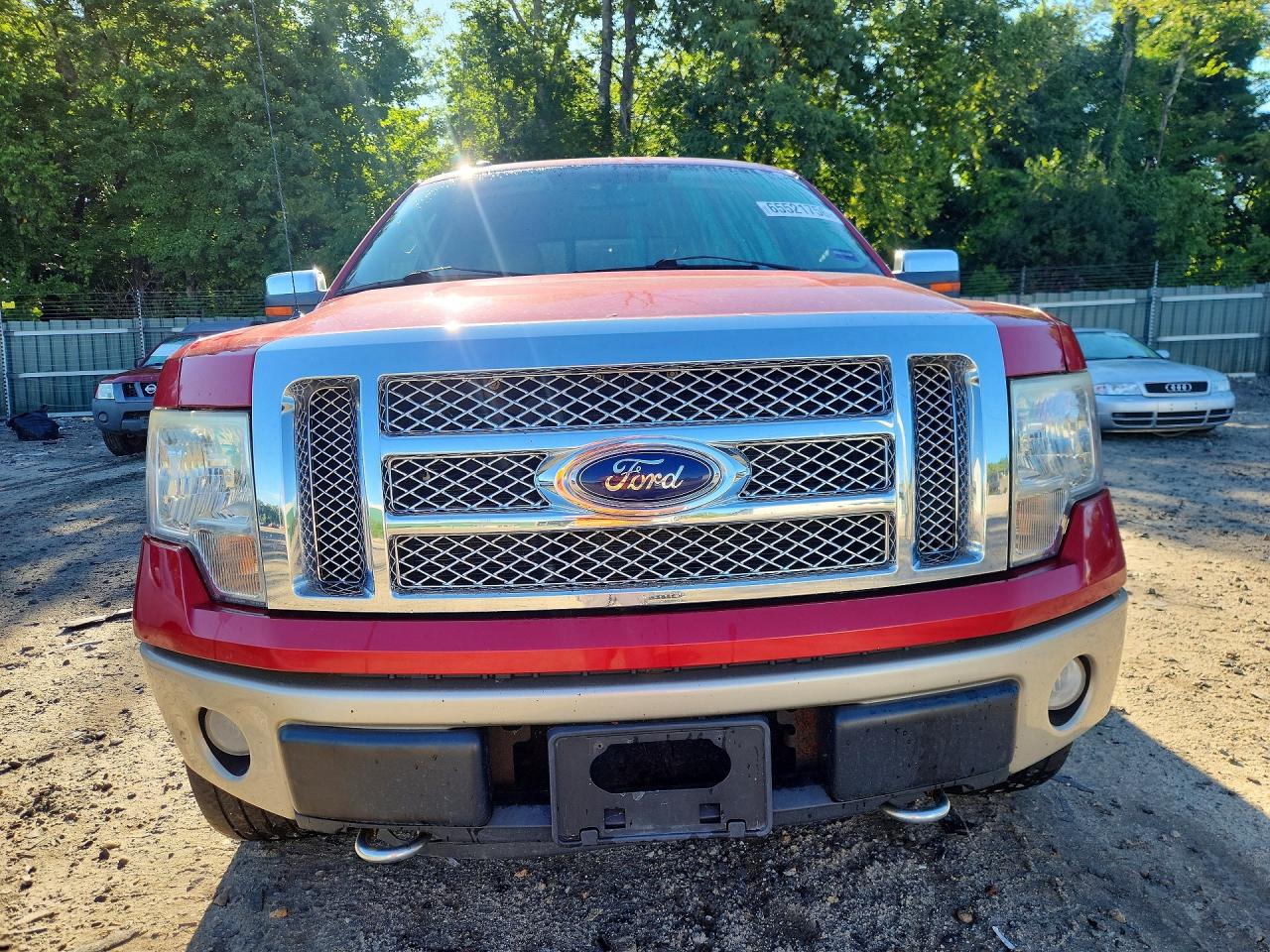 2010 Ford F150 Super Cab Красный vin: 1FTFX1EV7AFC87528