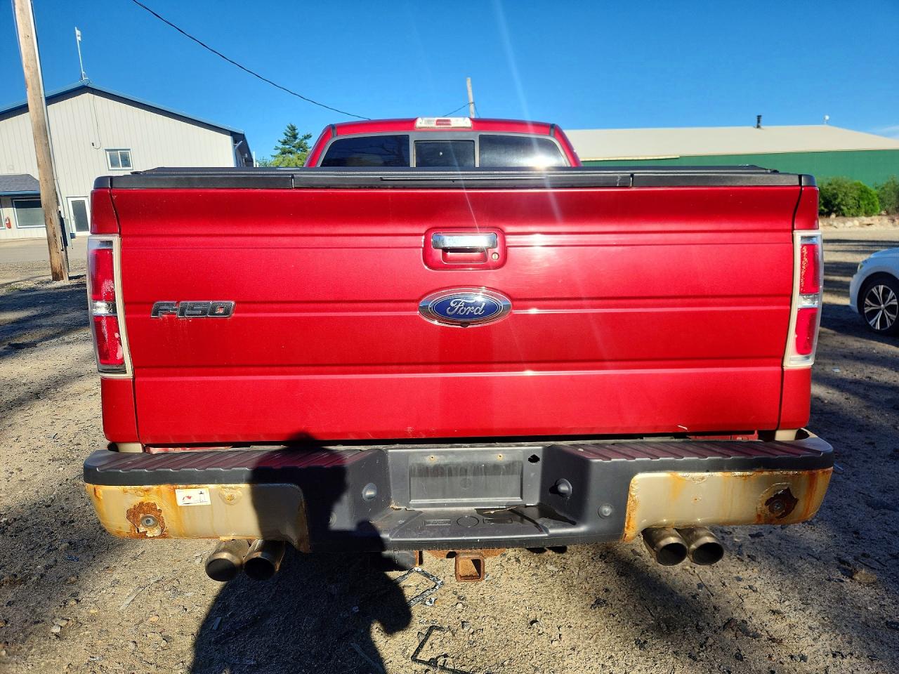 2010 Ford F150 Super Cab Красный vin: 1FTFX1EV7AFC87528