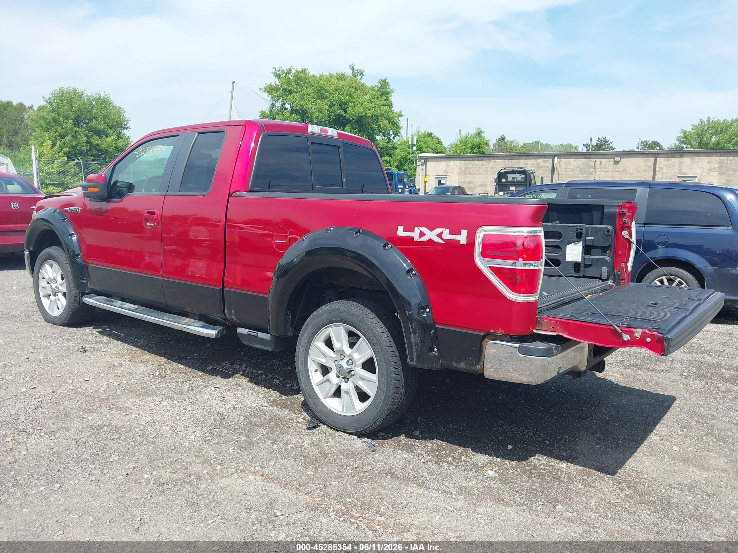 2010 Ford F-150 Fx4/lariat/xl/xlt Red vin: 1FTFX1EV7AFD07972