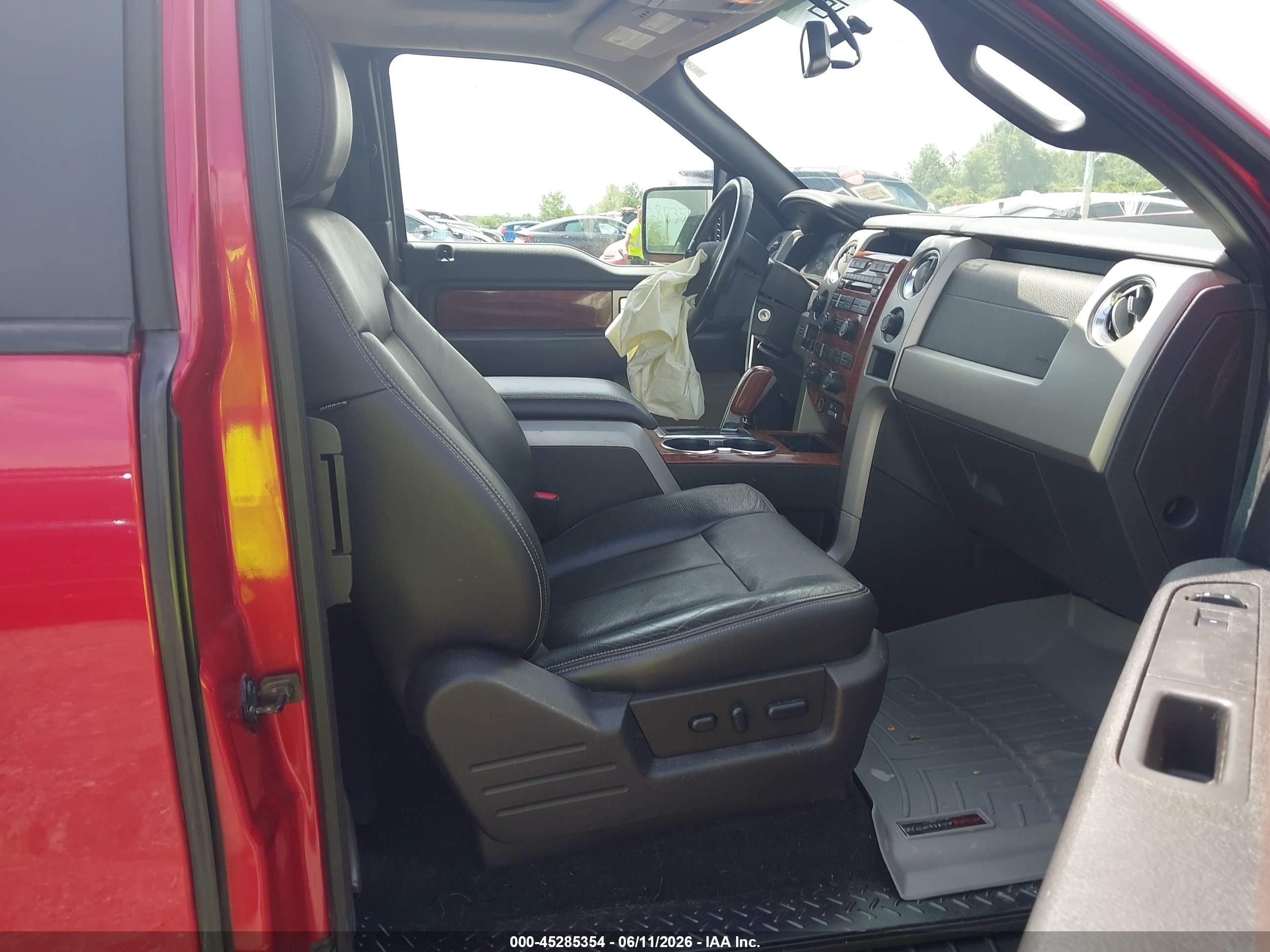 2010 Ford F-150 Fx4/lariat/xl/xlt Red vin: 1FTFX1EV7AFD07972