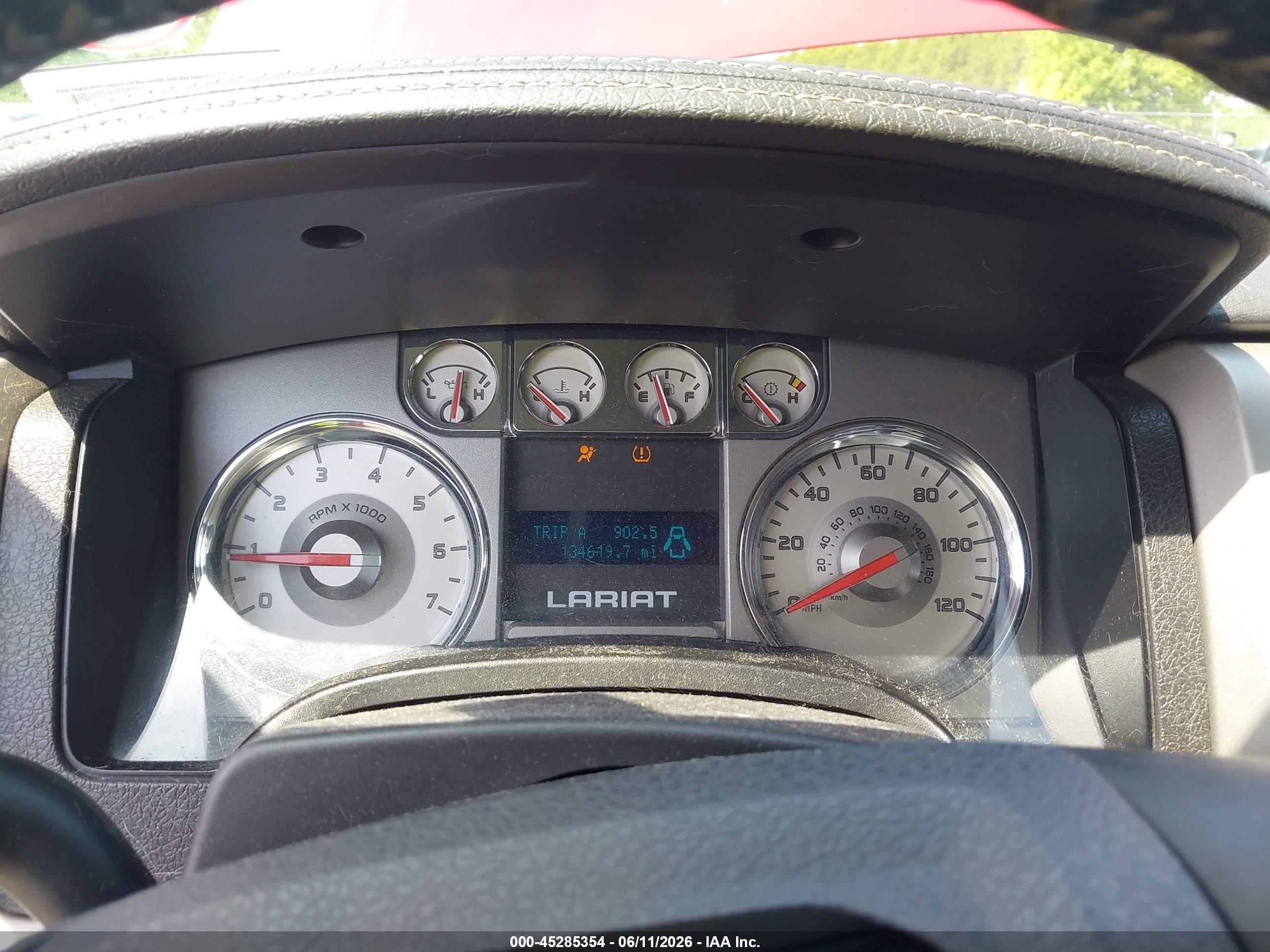 2010 Ford F-150 Fx4/lariat/xl/xlt Red vin: 1FTFX1EV7AFD07972