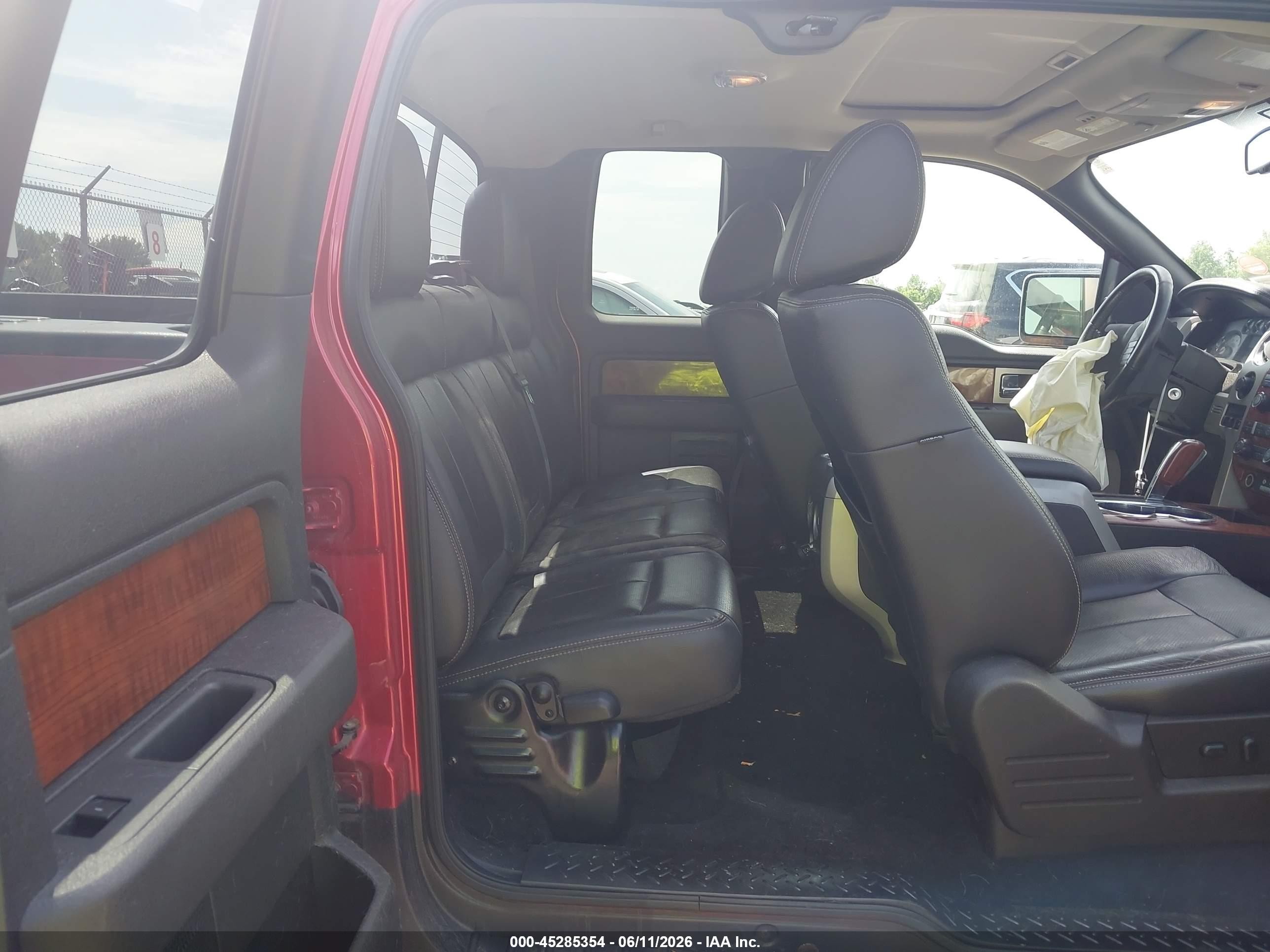 2010 Ford F-150 Fx4/lariat/xl/xlt Red vin: 1FTFX1EV7AFD07972