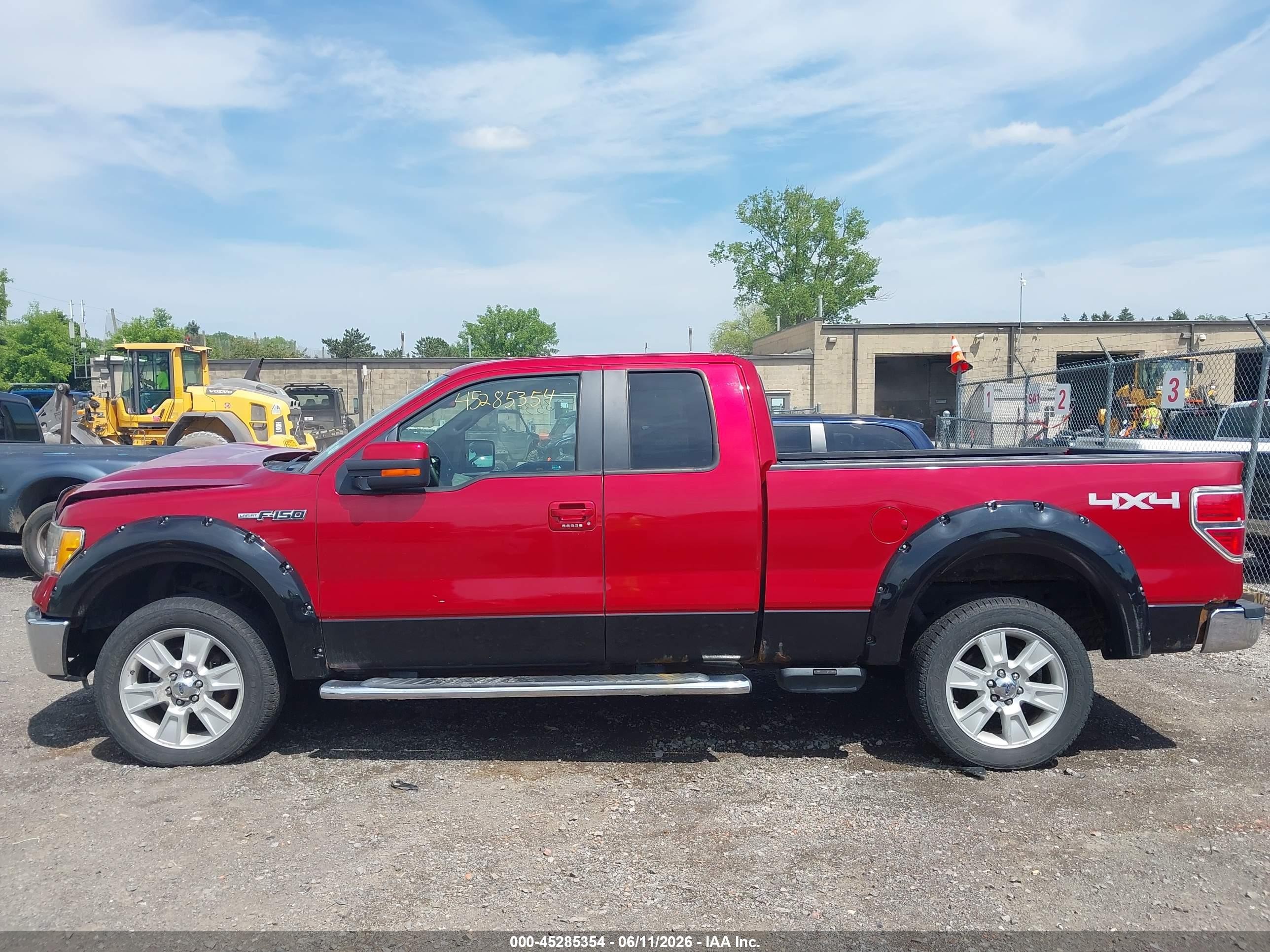 2010 Ford F-150 Fx4/lariat/xl/xlt Red vin: 1FTFX1EV7AFD07972