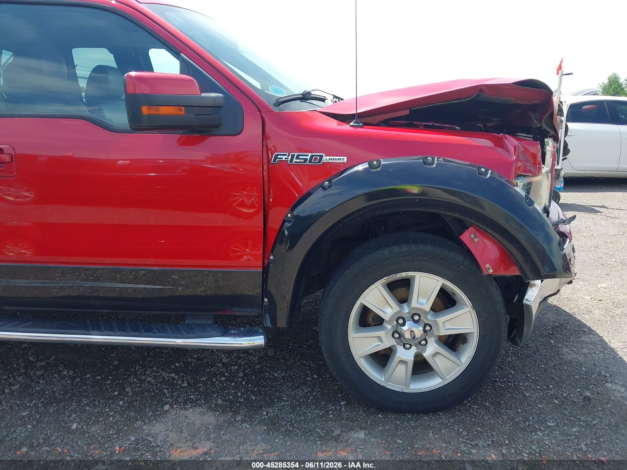 2010 Ford F-150 Fx4/lariat/xl/xlt Red vin: 1FTFX1EV7AFD07972